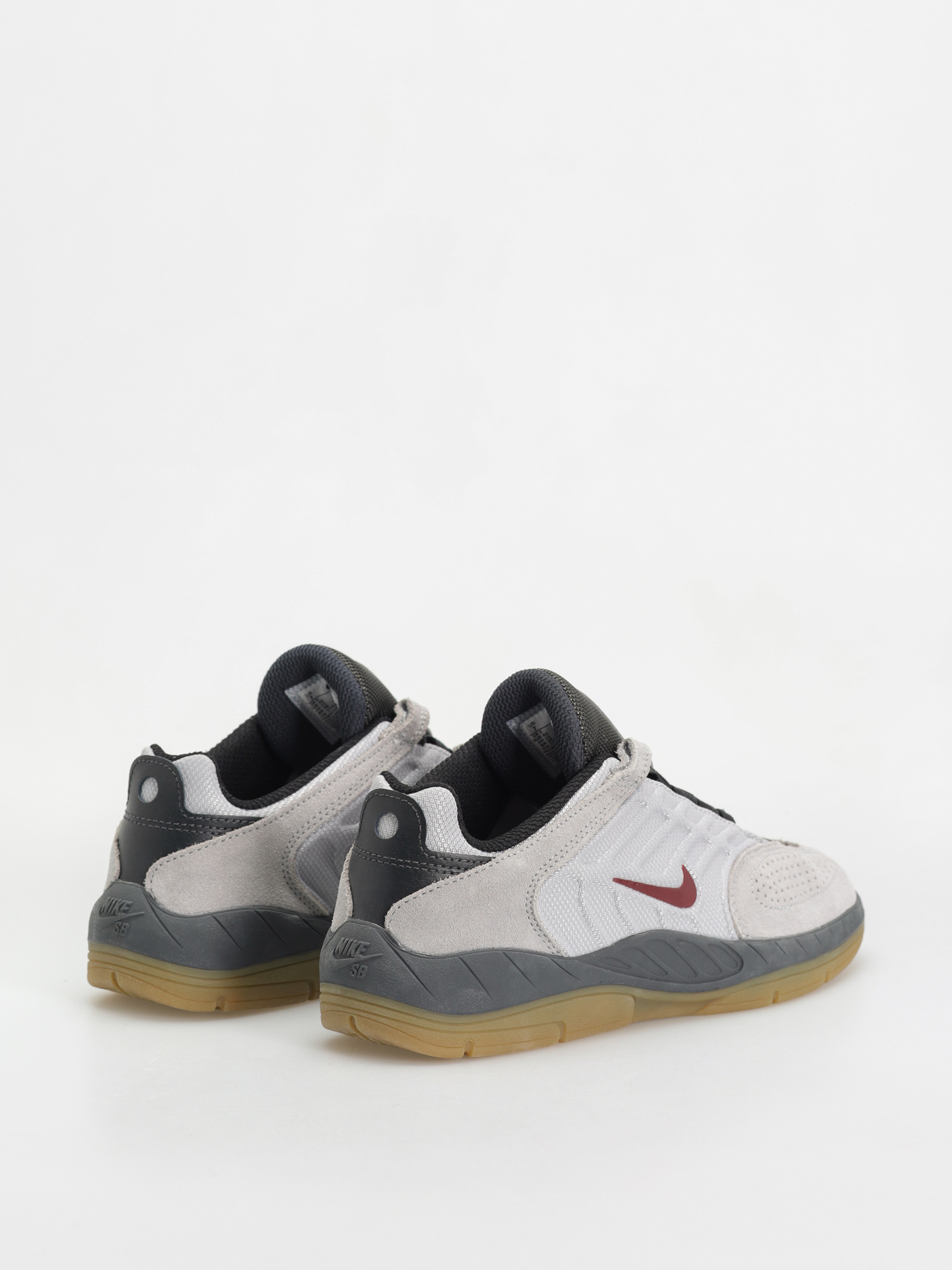 Nike SB Vertebrae Cipők (lt smoke grey/dark team red)
