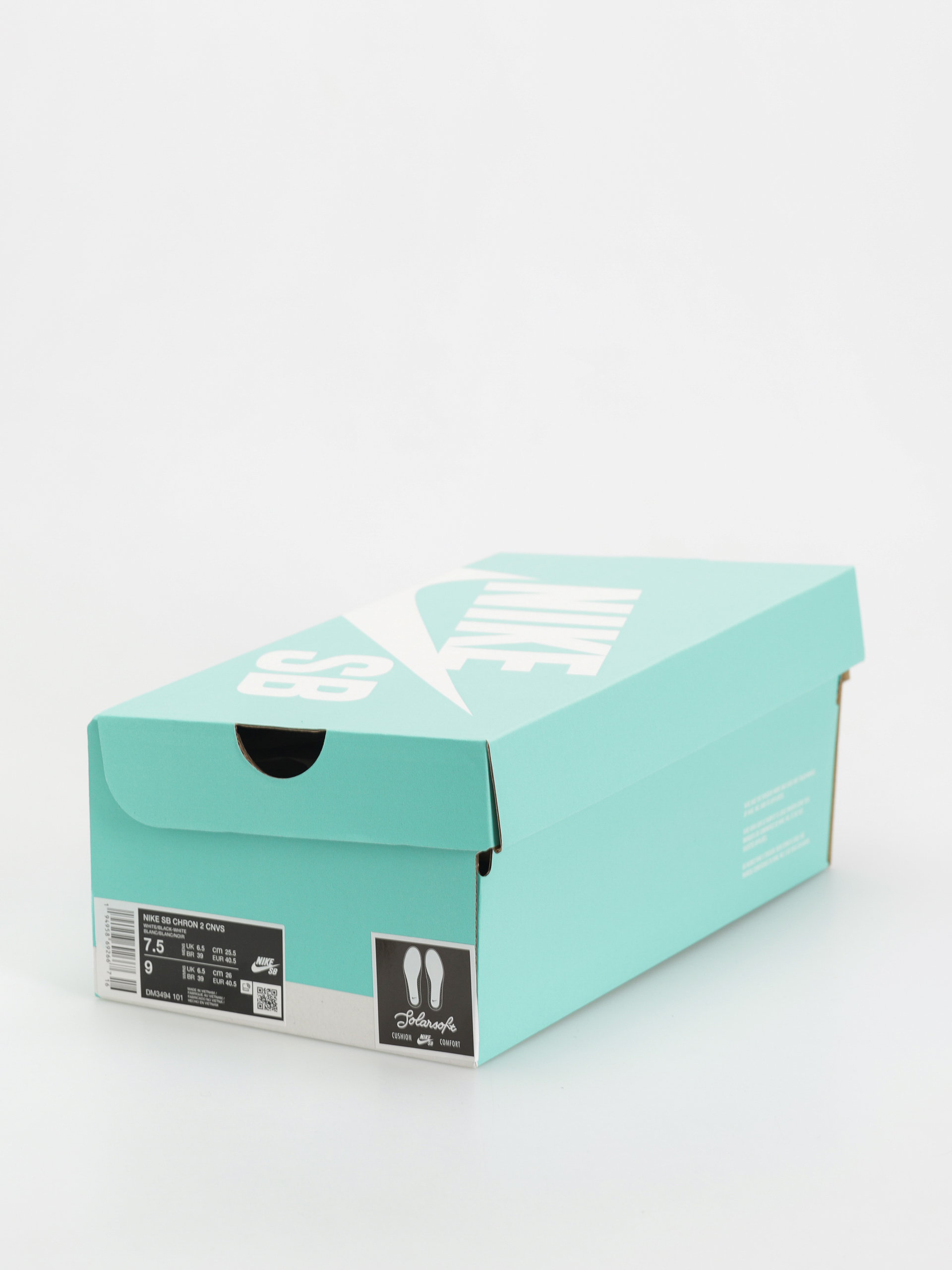 Nike SB Chron 2 Canvas Cipők (white/black white gum light brown)