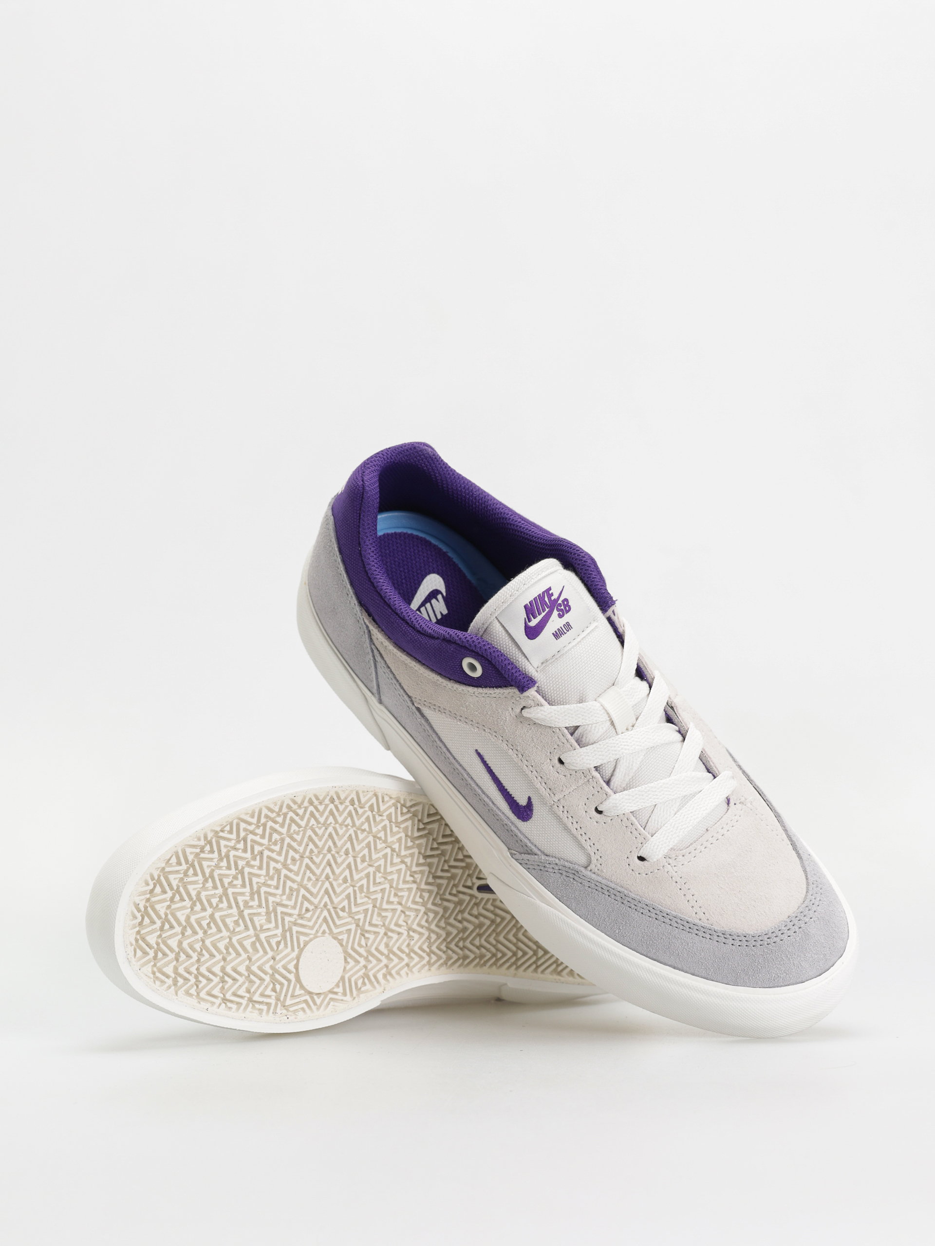 Nike SB Malor Cipők (platinum tint/court purple wolf grey)