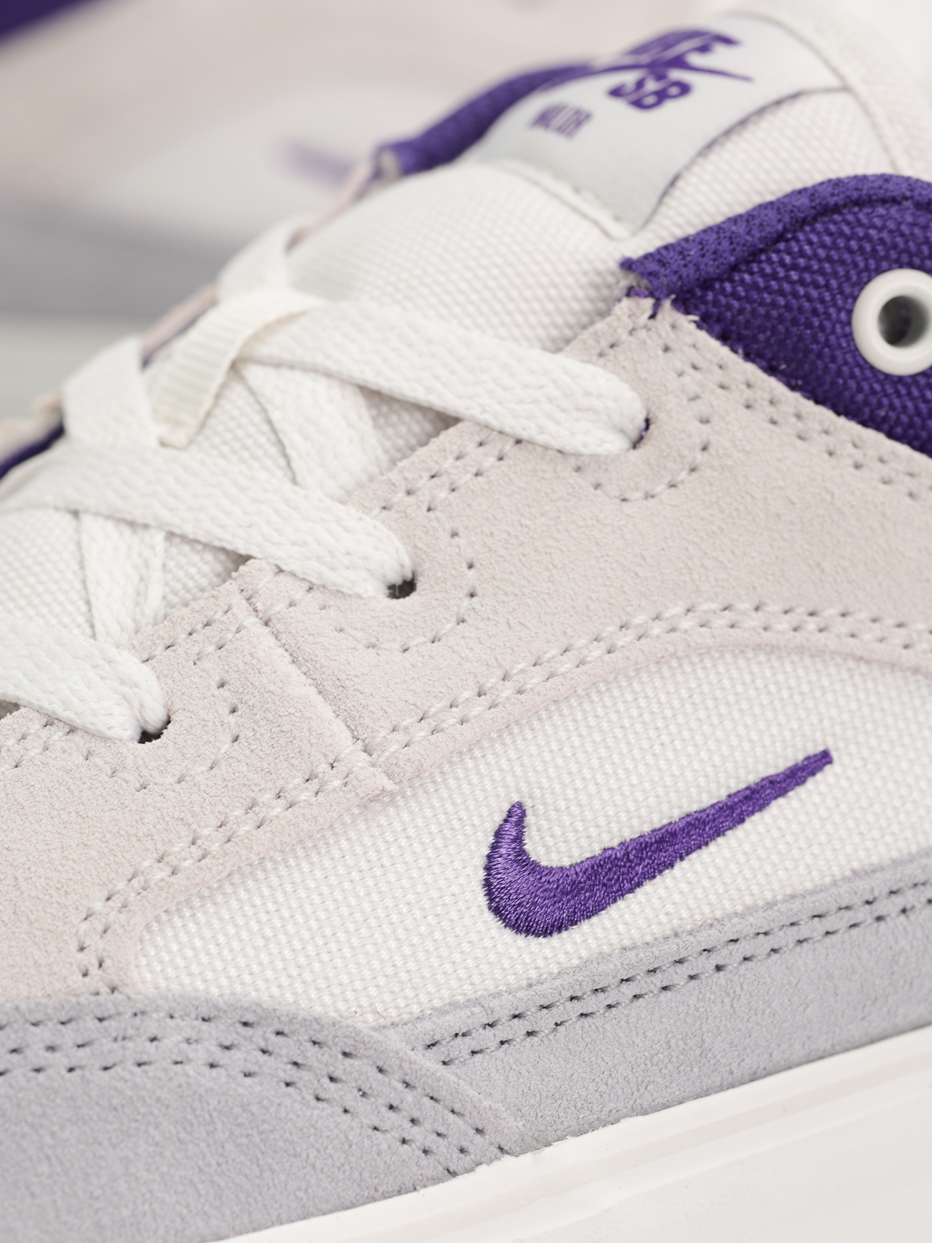 Nike SB Malor Cipők (platinum tint/court purple wolf grey)