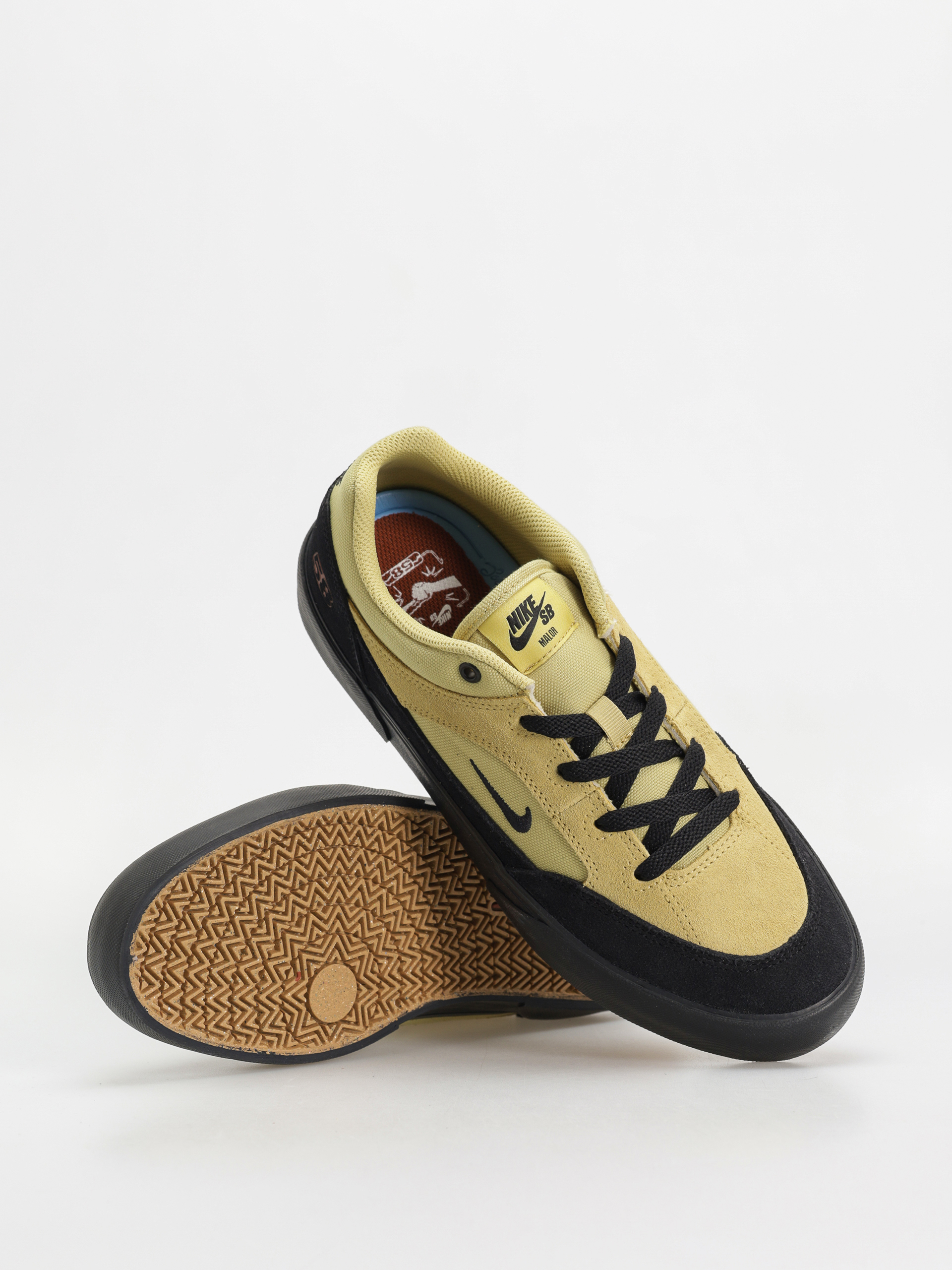 Nike SB Malor TE Cipők (buff gold/black black cinnamon)