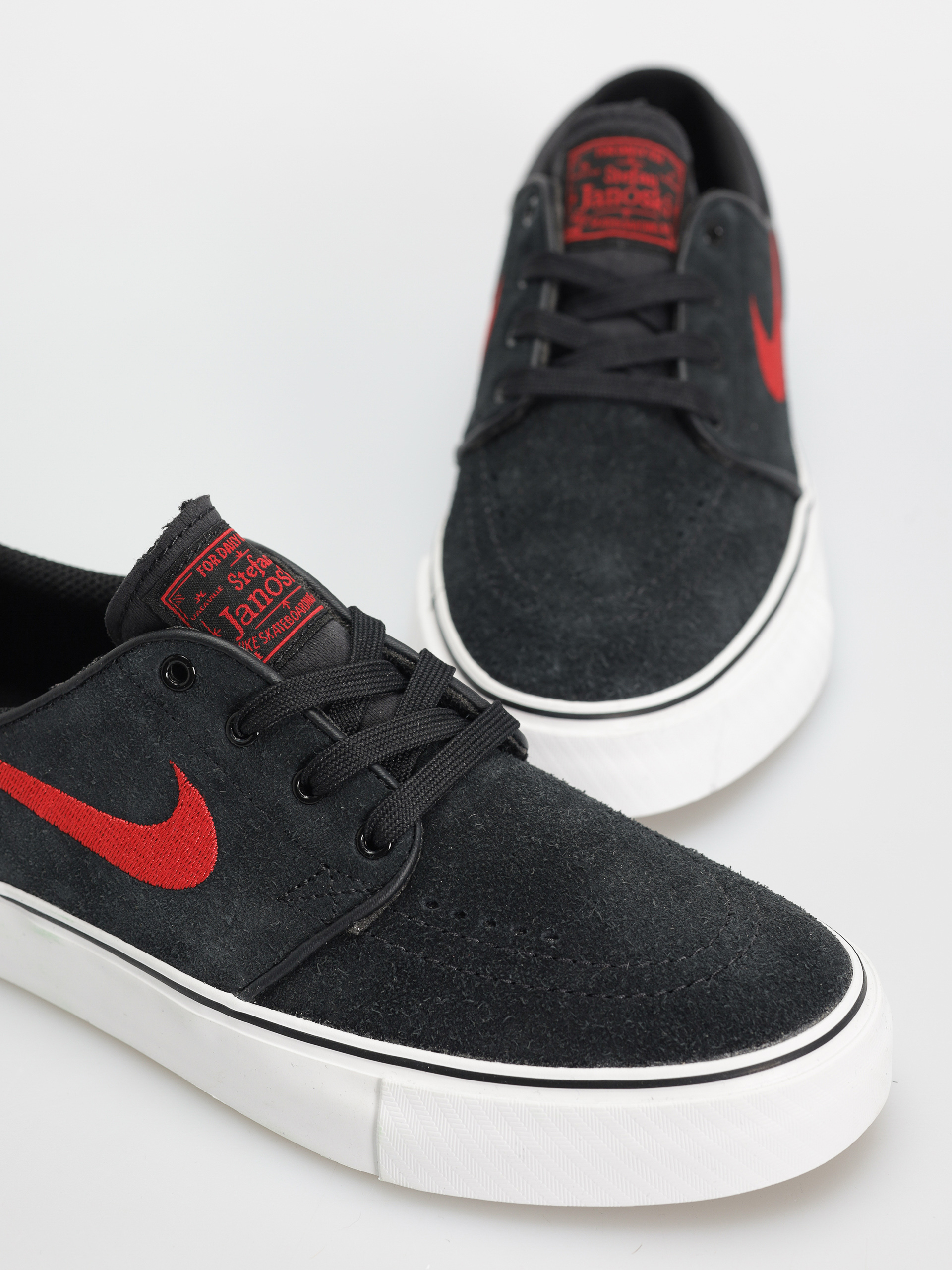 Nike SB Stefan Janoski JR Cipők (black/university red black summit white)