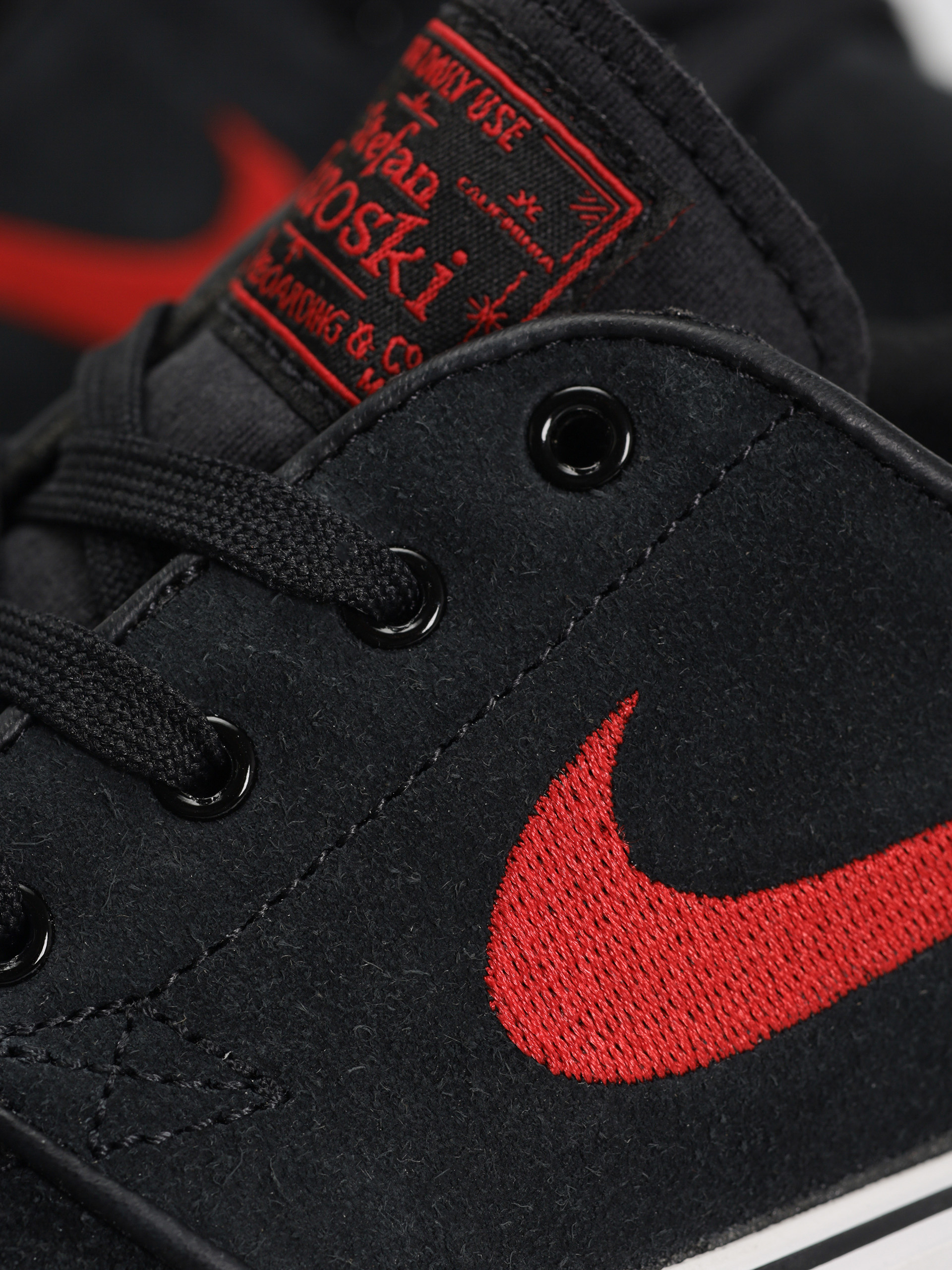 Nike SB Stefan Janoski JR Cipők (black/university red black summit white)
