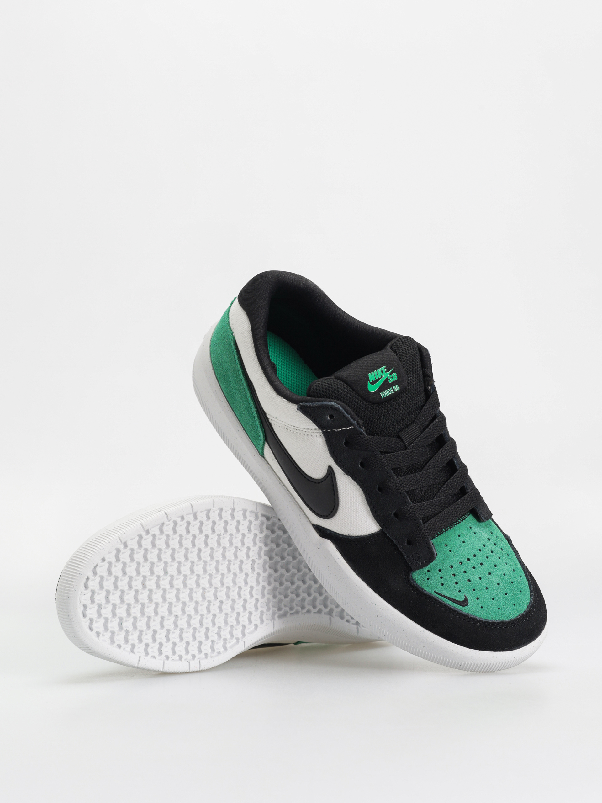 Nike SB Force 58 Cipők (white/black stadium green white)
