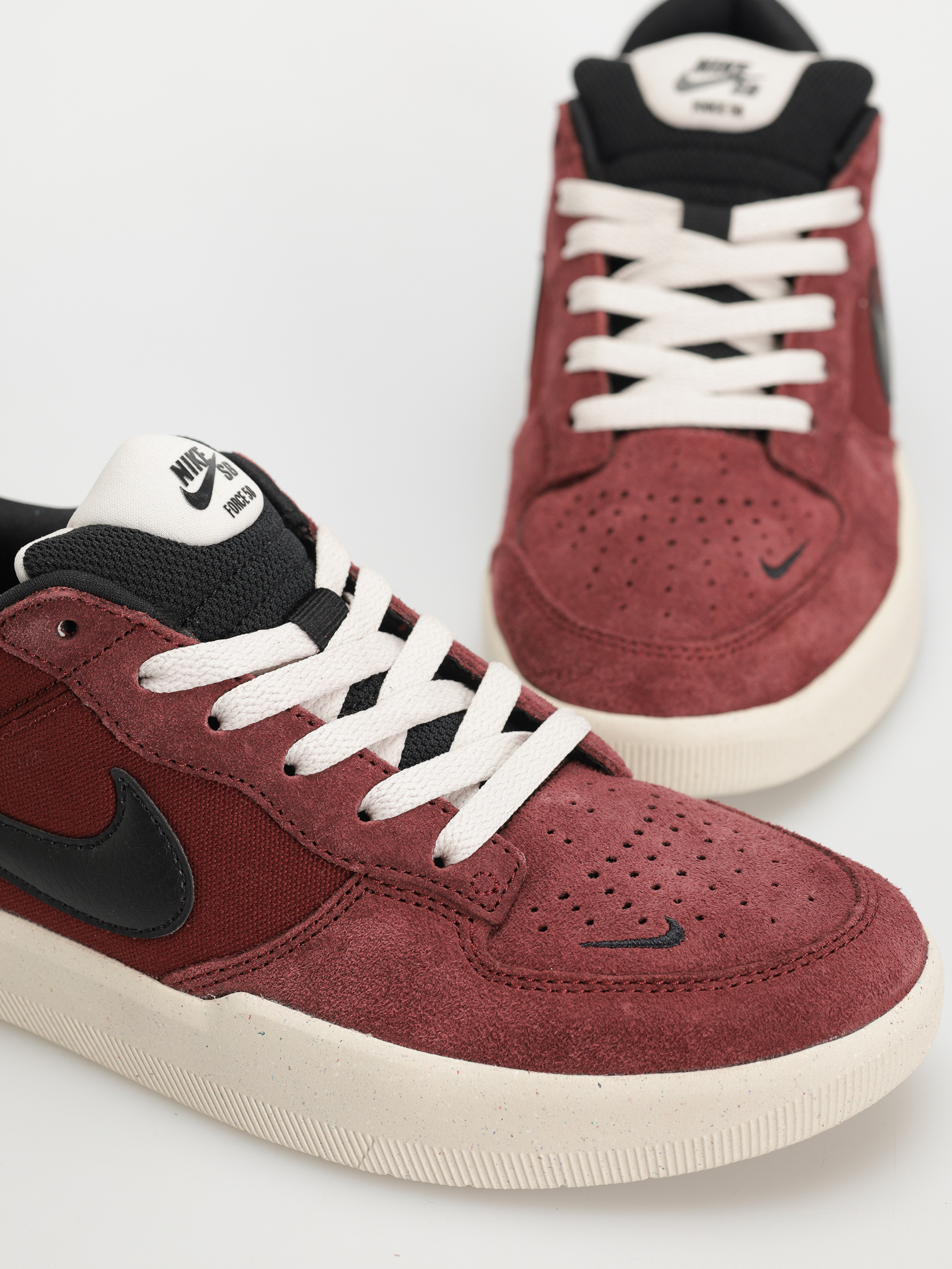 Nike SB Force 58 Cipők (dark team red/black black lt orewood brn)