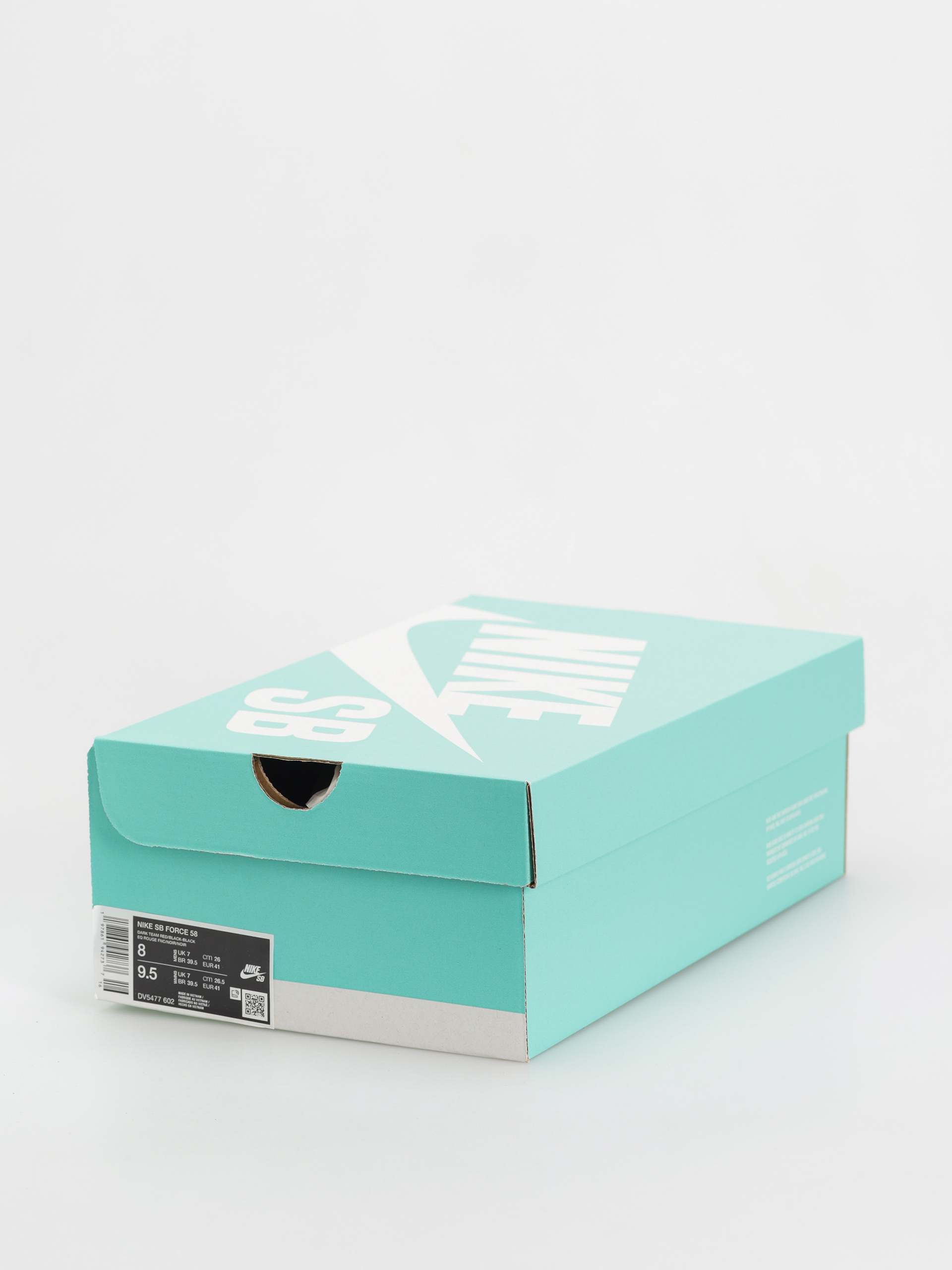 Nike SB Force 58 Cipők (dark team red/black black lt orewood brn)