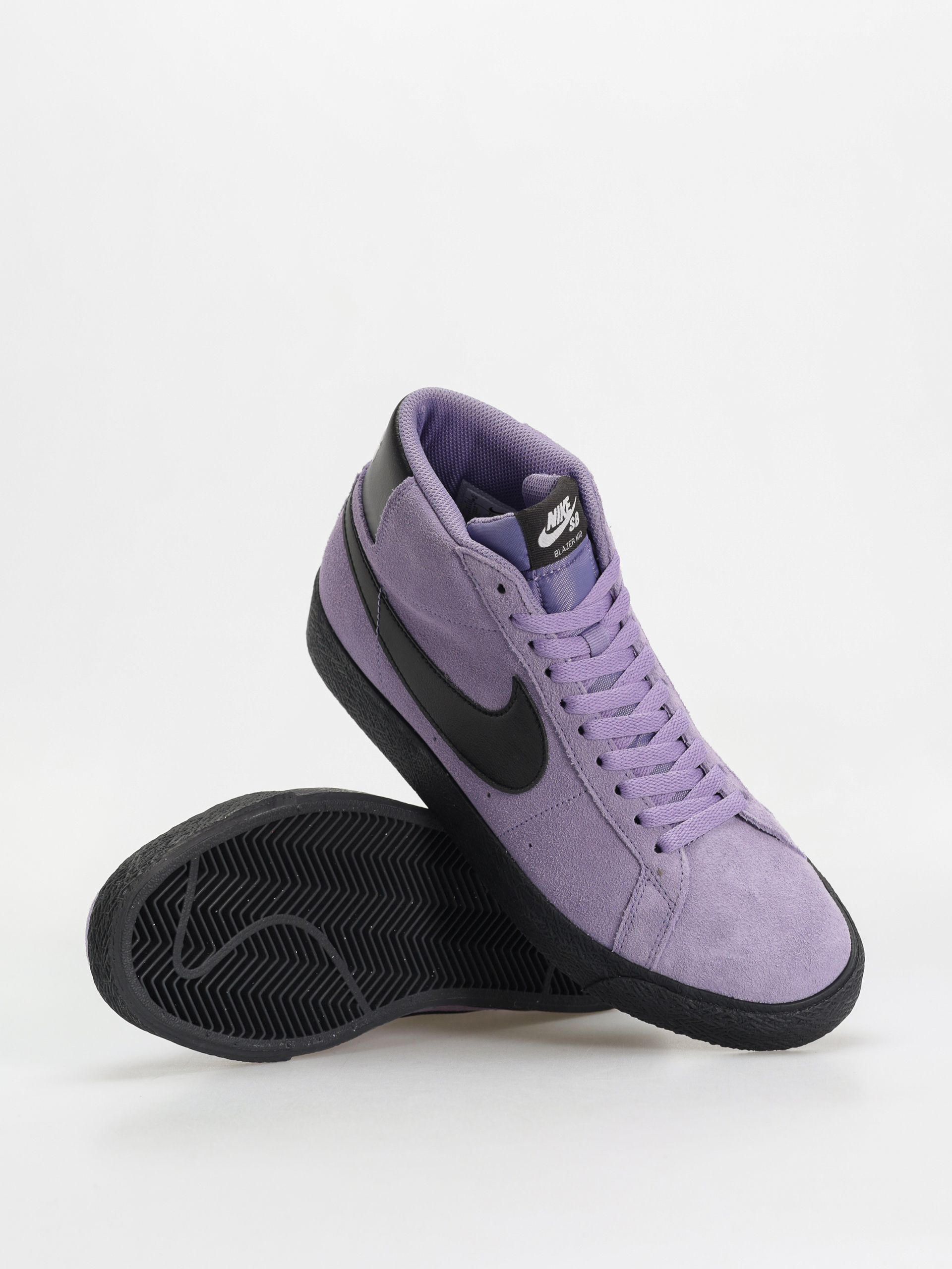 Nike SB Zoom Blazer Mid Cipők (dusty amethyst/black dusty amethyst)