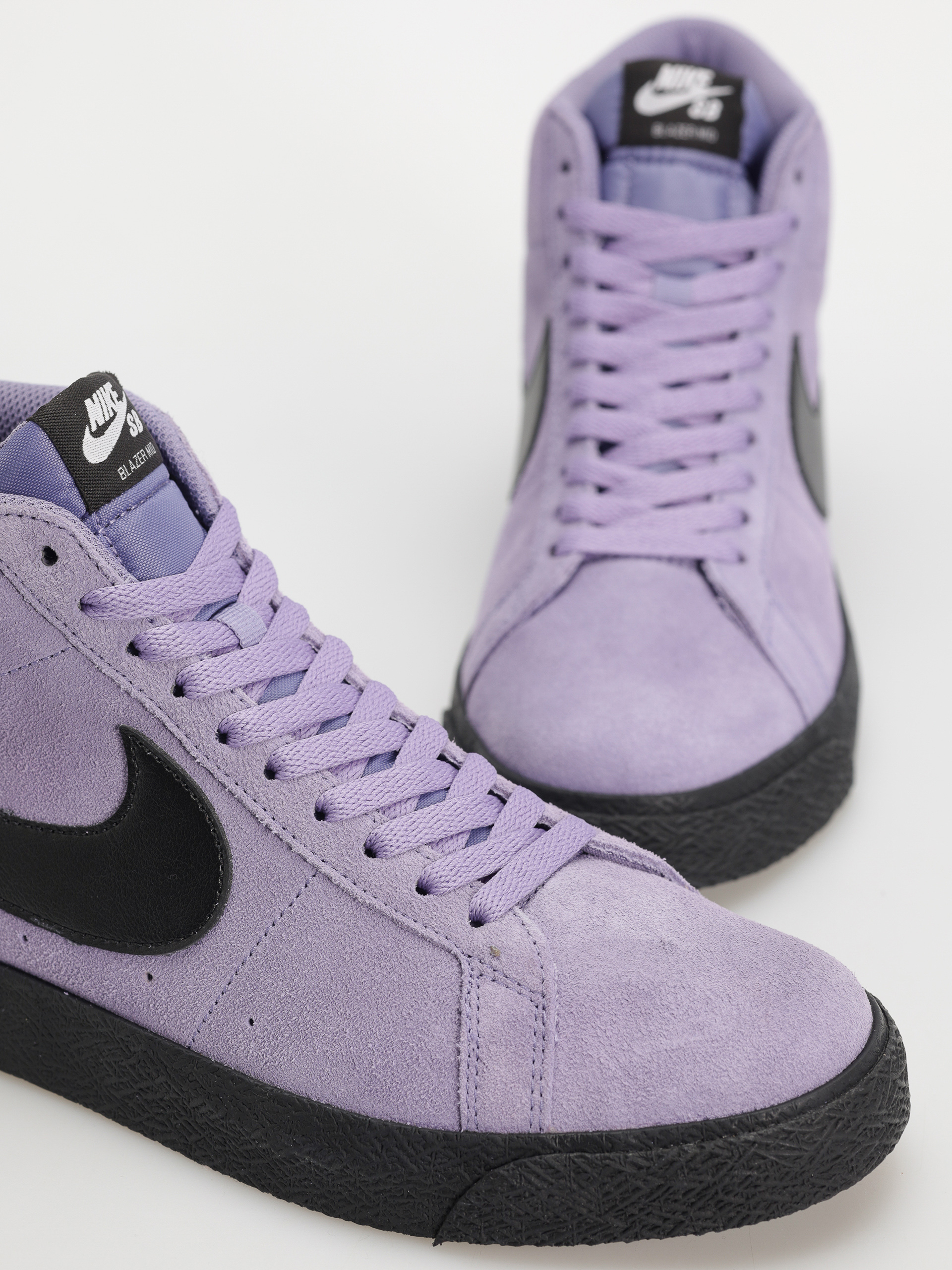 Nike SB Zoom Blazer Mid Cipők (dusty amethyst/black dusty amethyst)