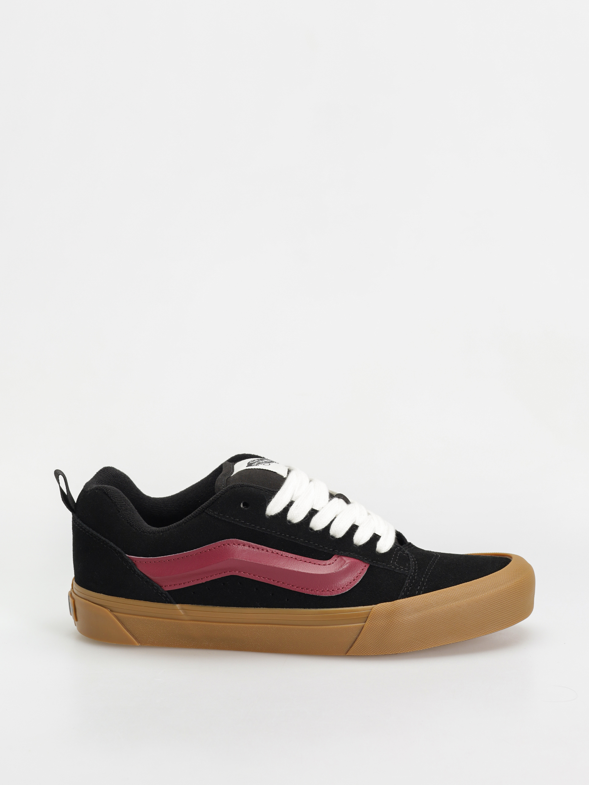 Vans Knu Skool Cipők (vintage suede black/multi)