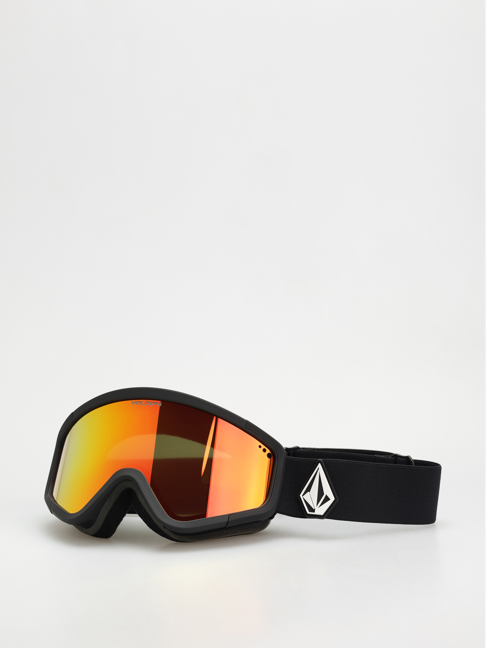 Volcom Attunga Snowboard szemüveg (matte black/red chrome+bl yellow)