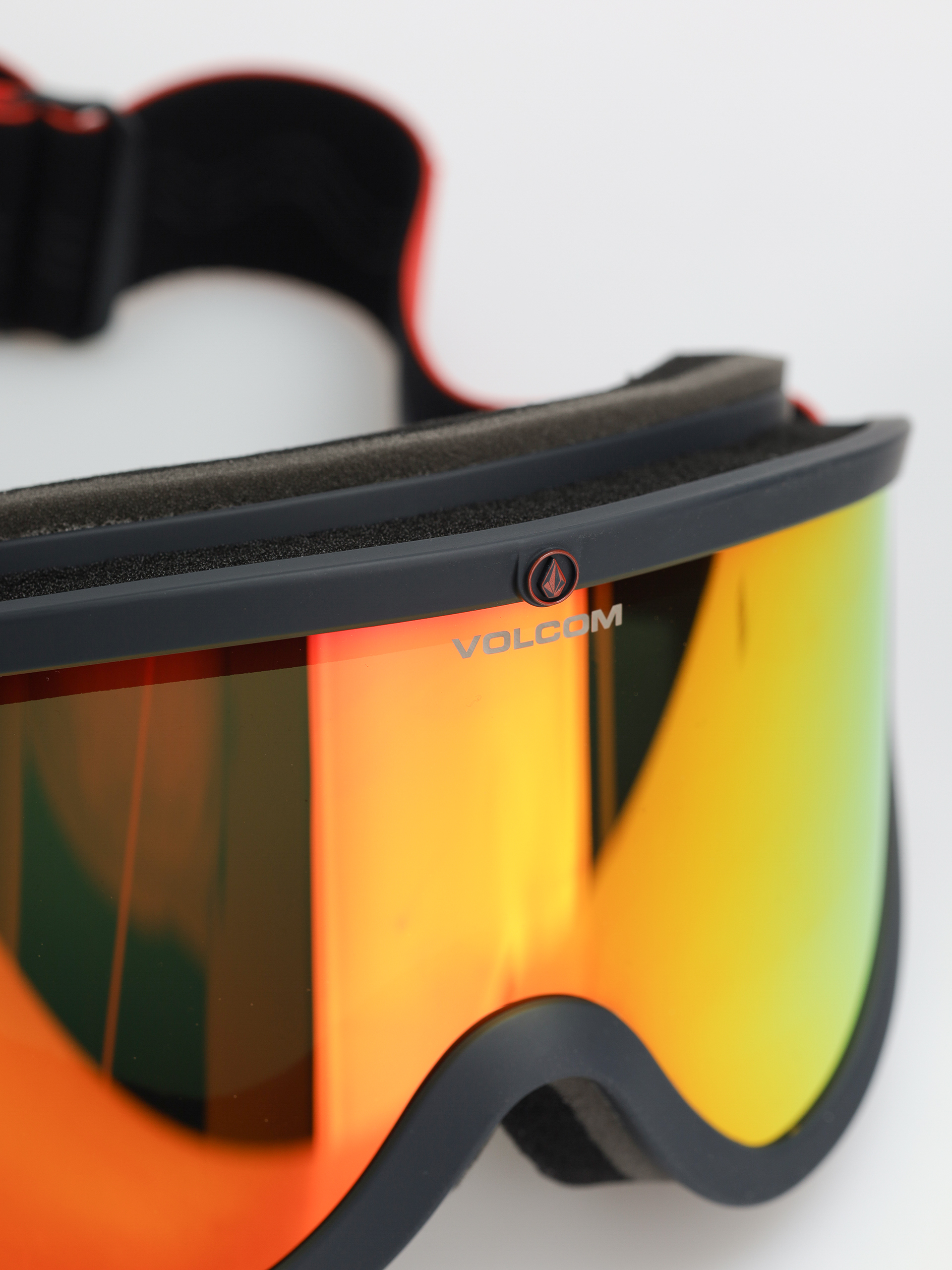 Volcom Footprints Snowboard szemüveg (cms cbt/red chrome+bl rose)