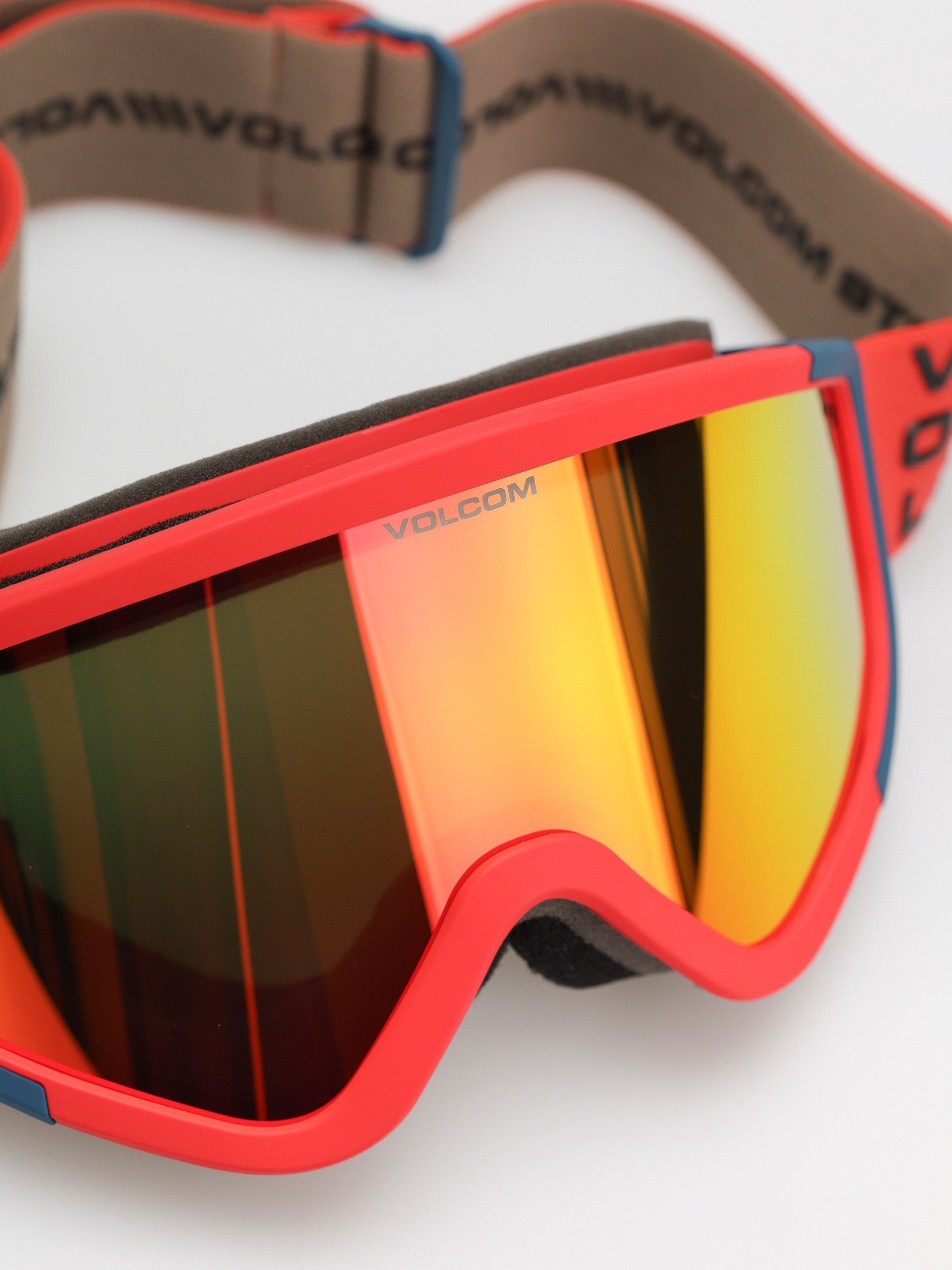 Volcom Attunga Snowboard szemüveg (cms cbt/red chrome+bl rose)