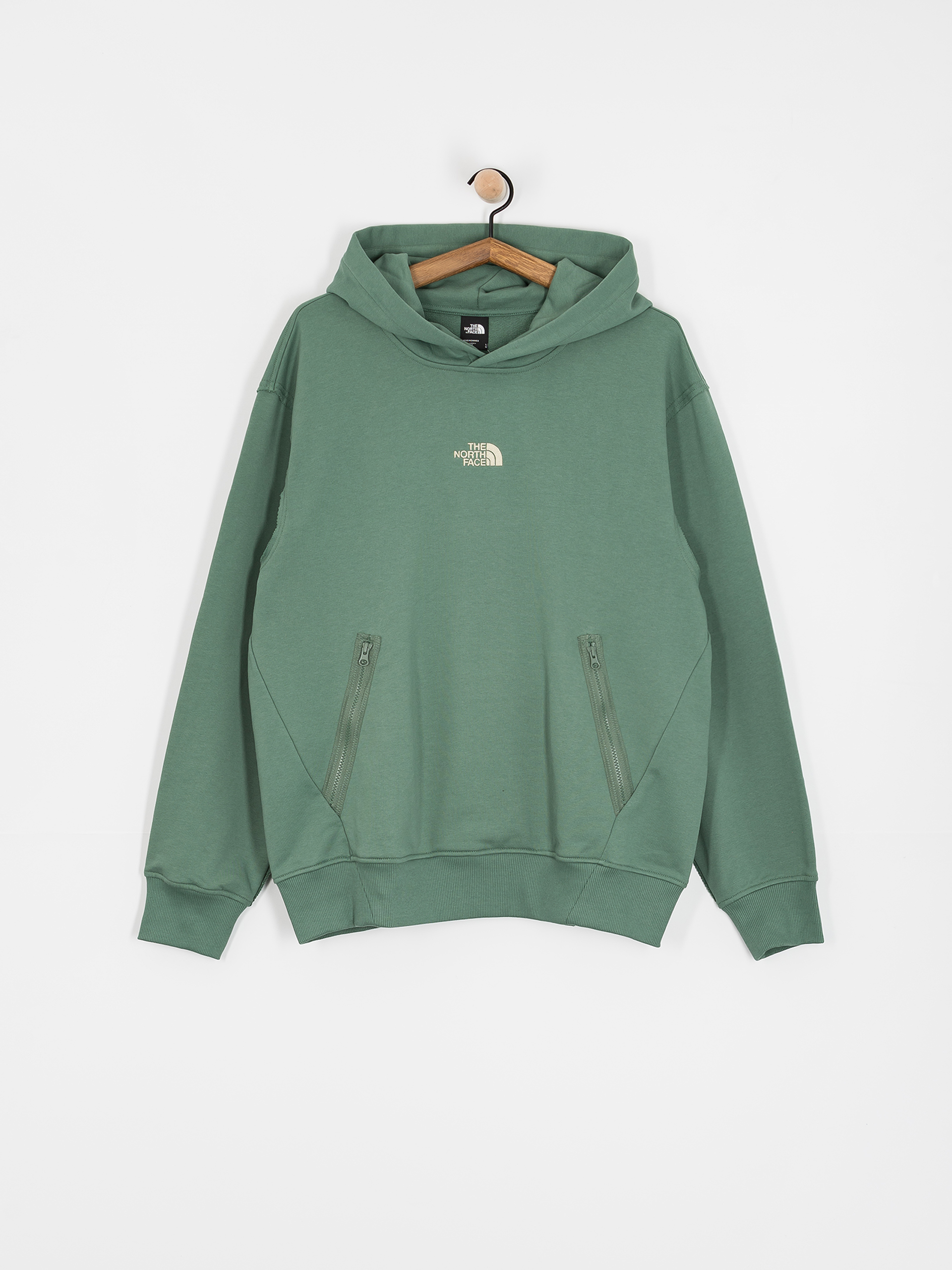 The North Face Heritage Graphic Relaxed HD Kapucnis pulóver (duck green)