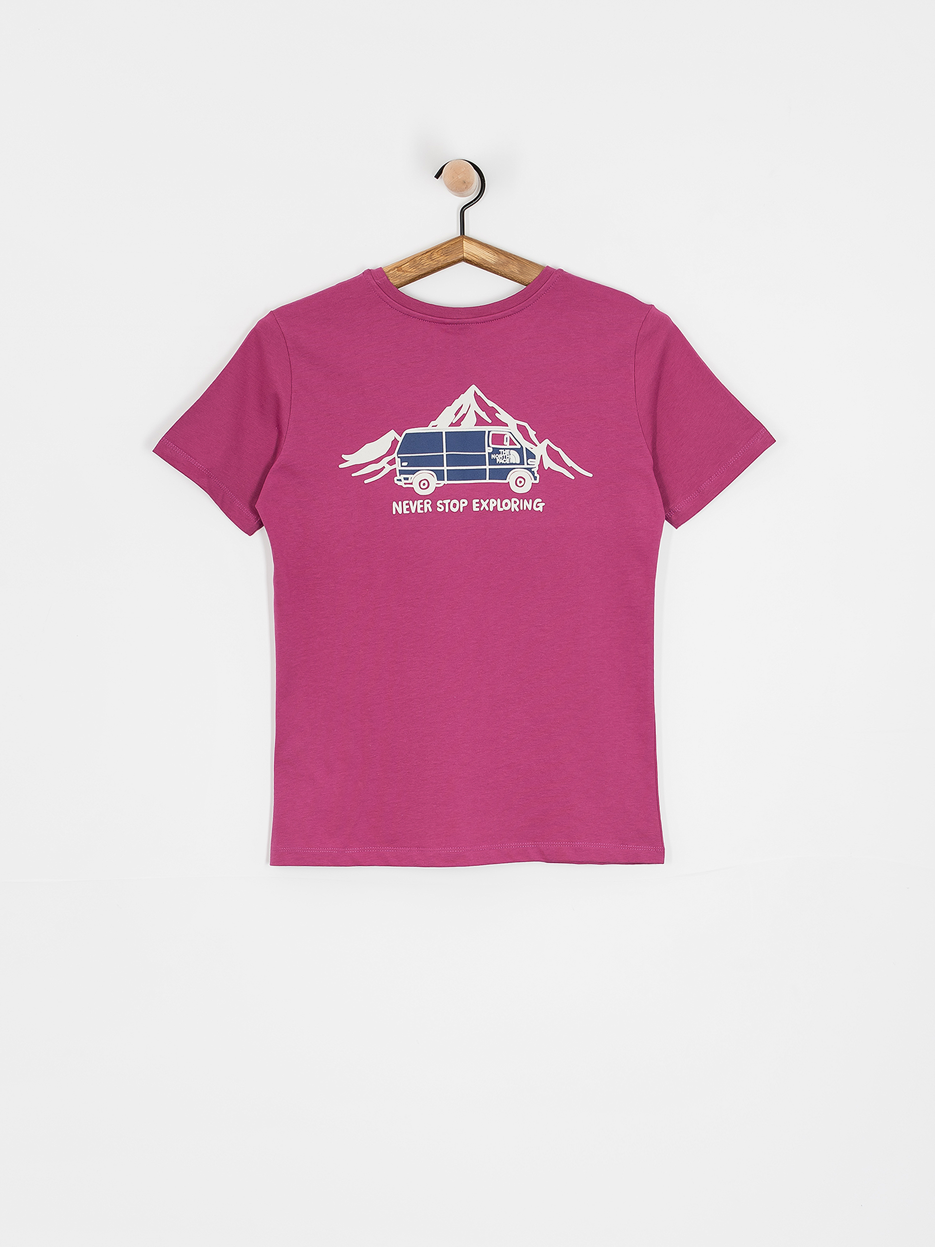 The North Face Outdoor Graphic Wmn Póló (cyber berry)