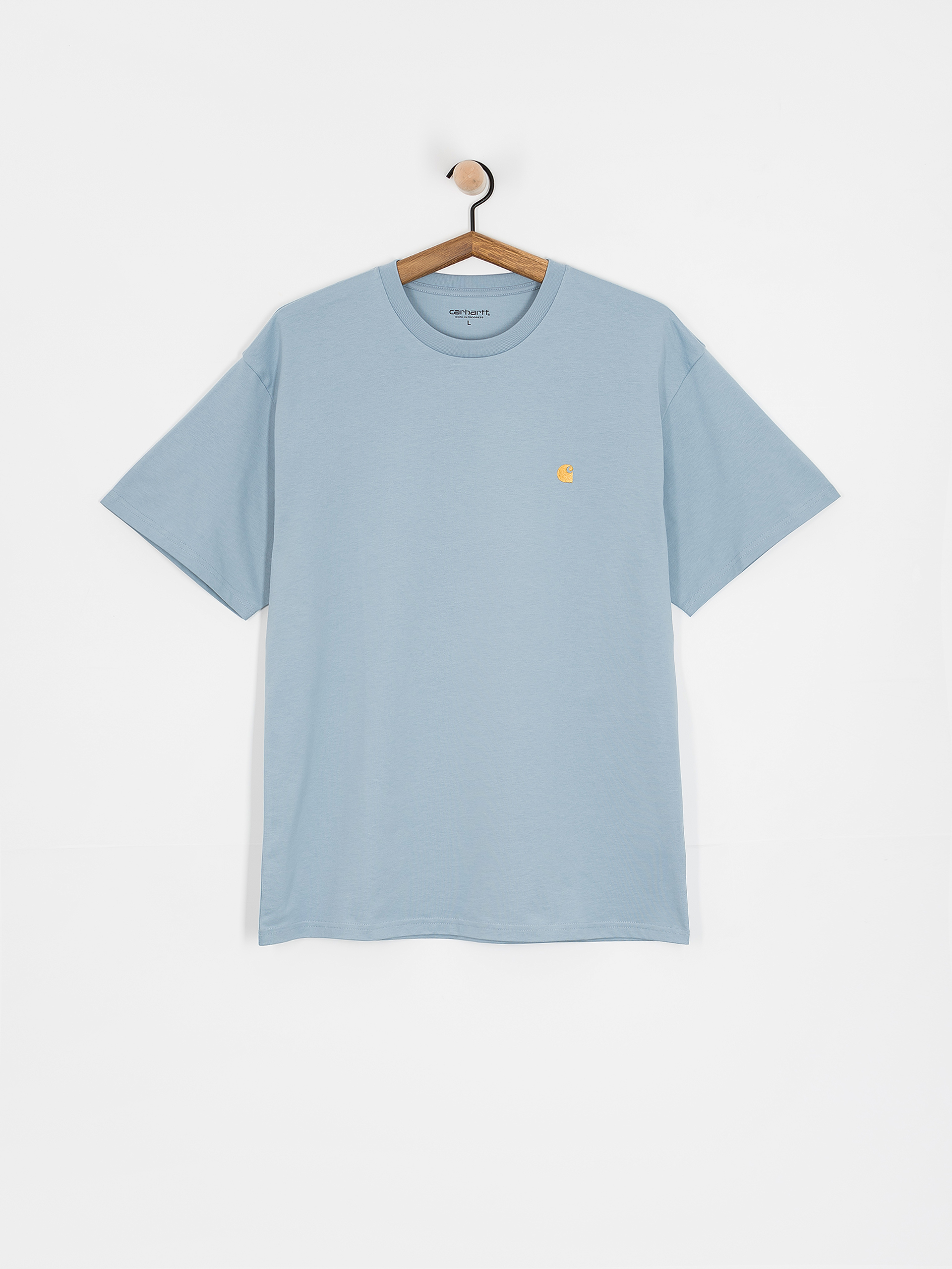 Carhartt WIP Chase Póló (frosted blue/gold)