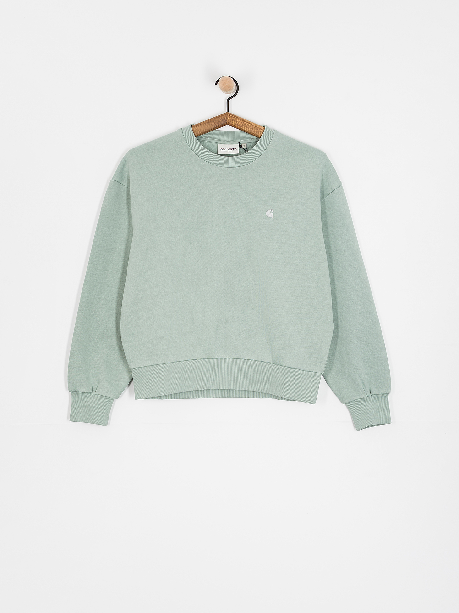 Carhartt WIP Casey Wmn Pulóver (frosted green/silver)