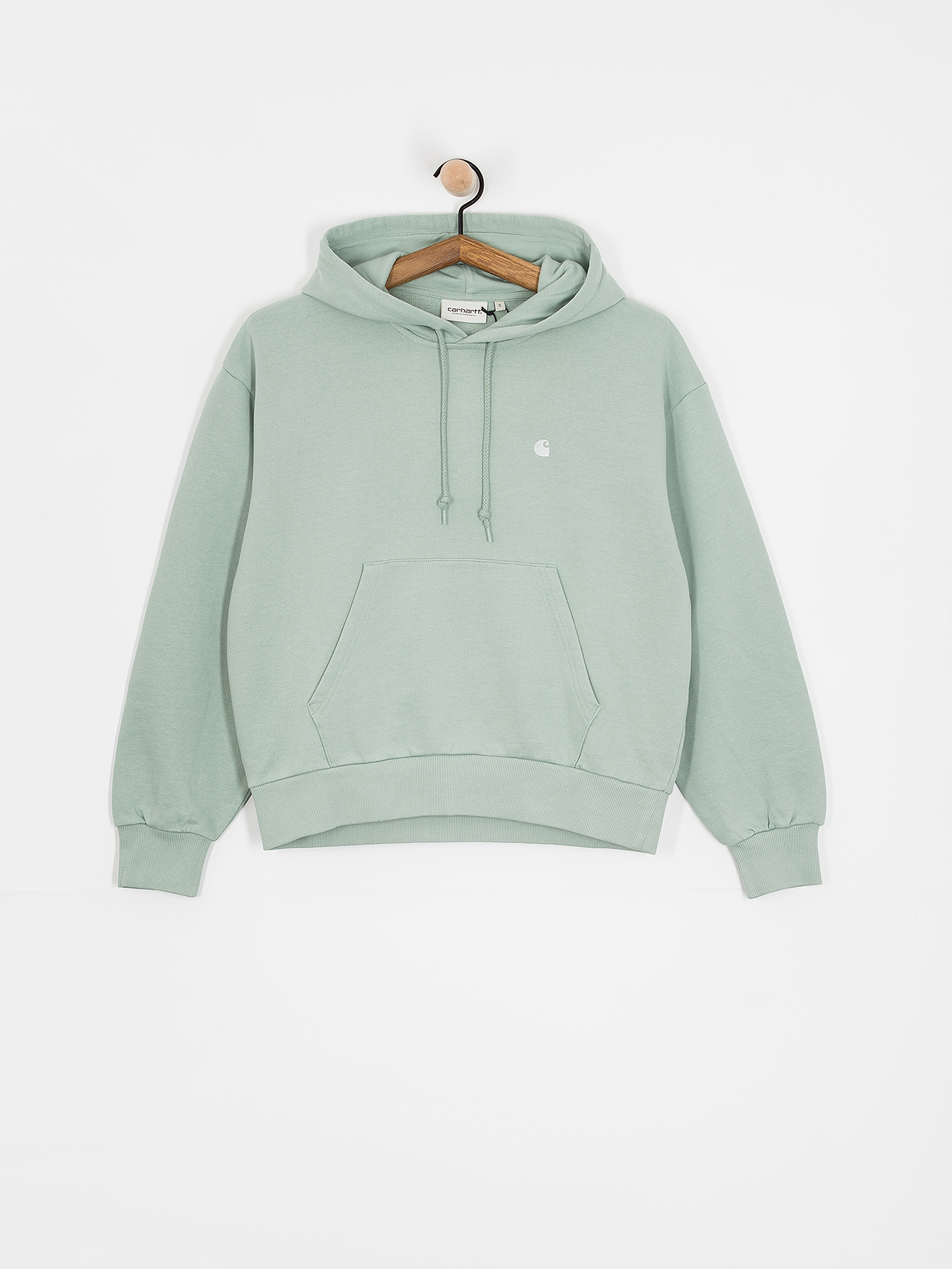 Carhartt WIP Casey HD Wmn Kapucnis pulóver (frosted green/silver)