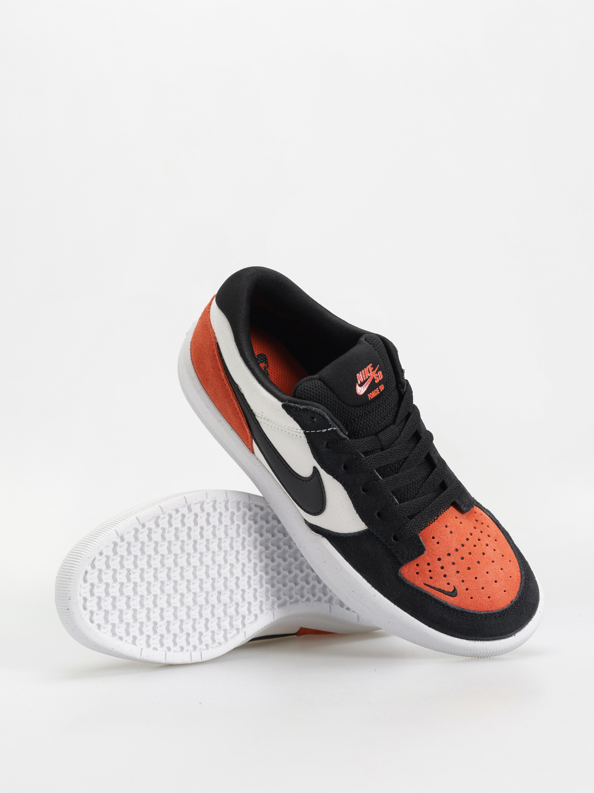 Nike SB Force 58 Cipők (white/black cosmic clay white)