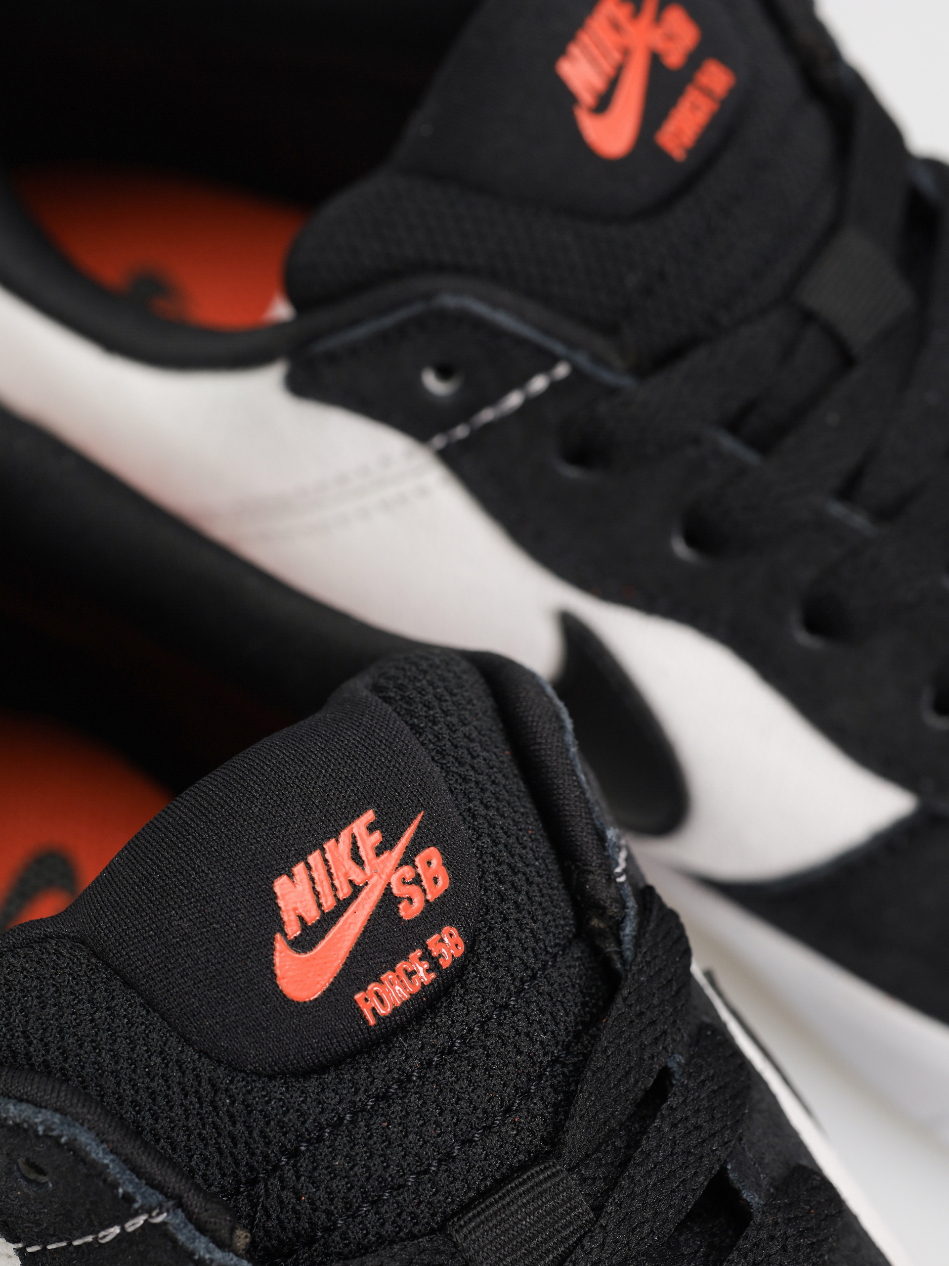 Nike SB Force 58 Cipők (white/black cosmic clay white)