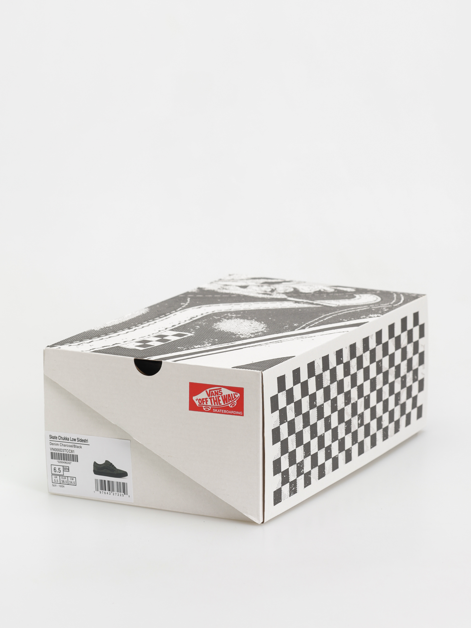 Vans Skate Chukka Low Sidestripe Cipők (denim charcoal/black)