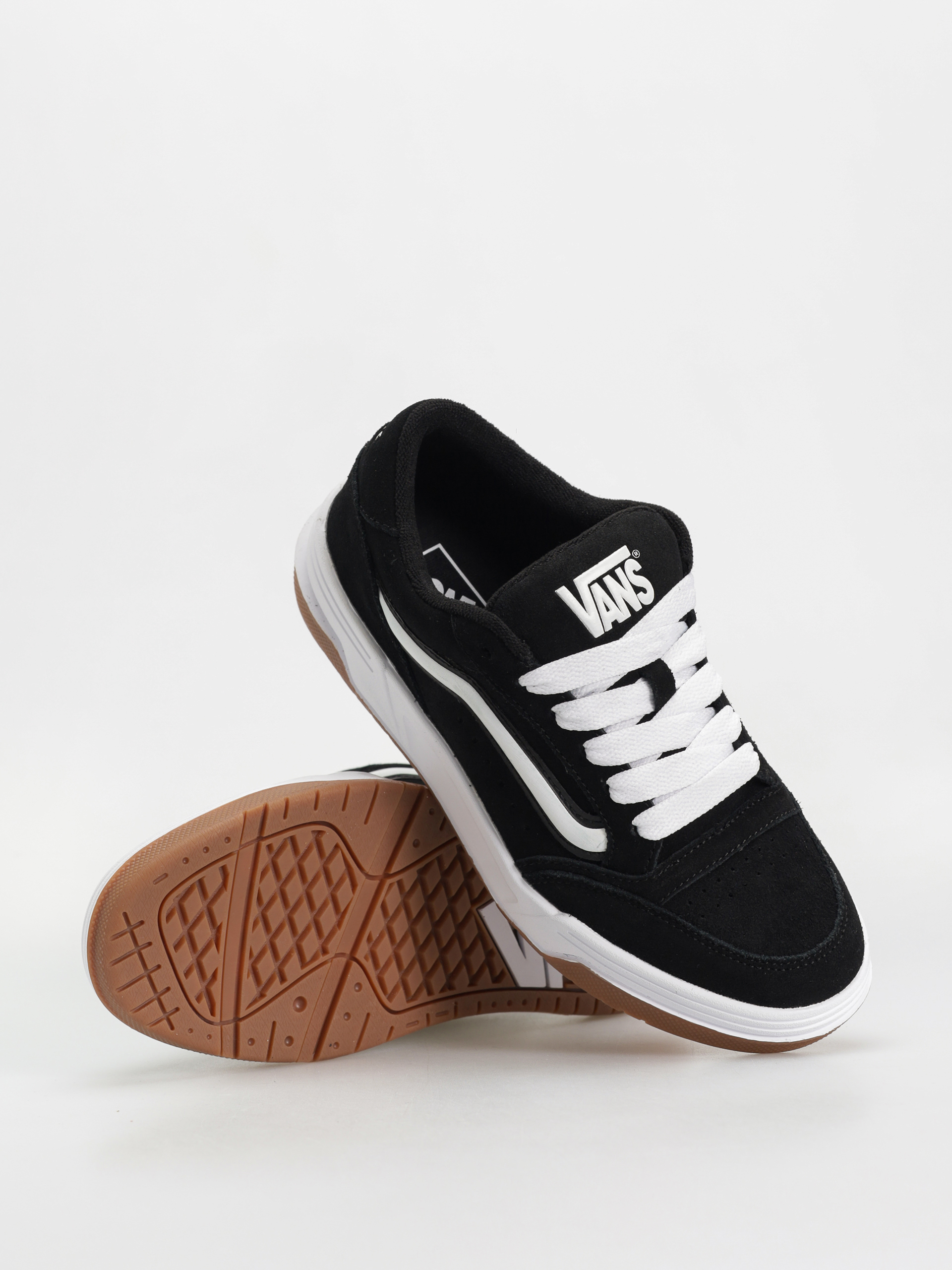 Vans Hylane Cipők (black/white/gum)
