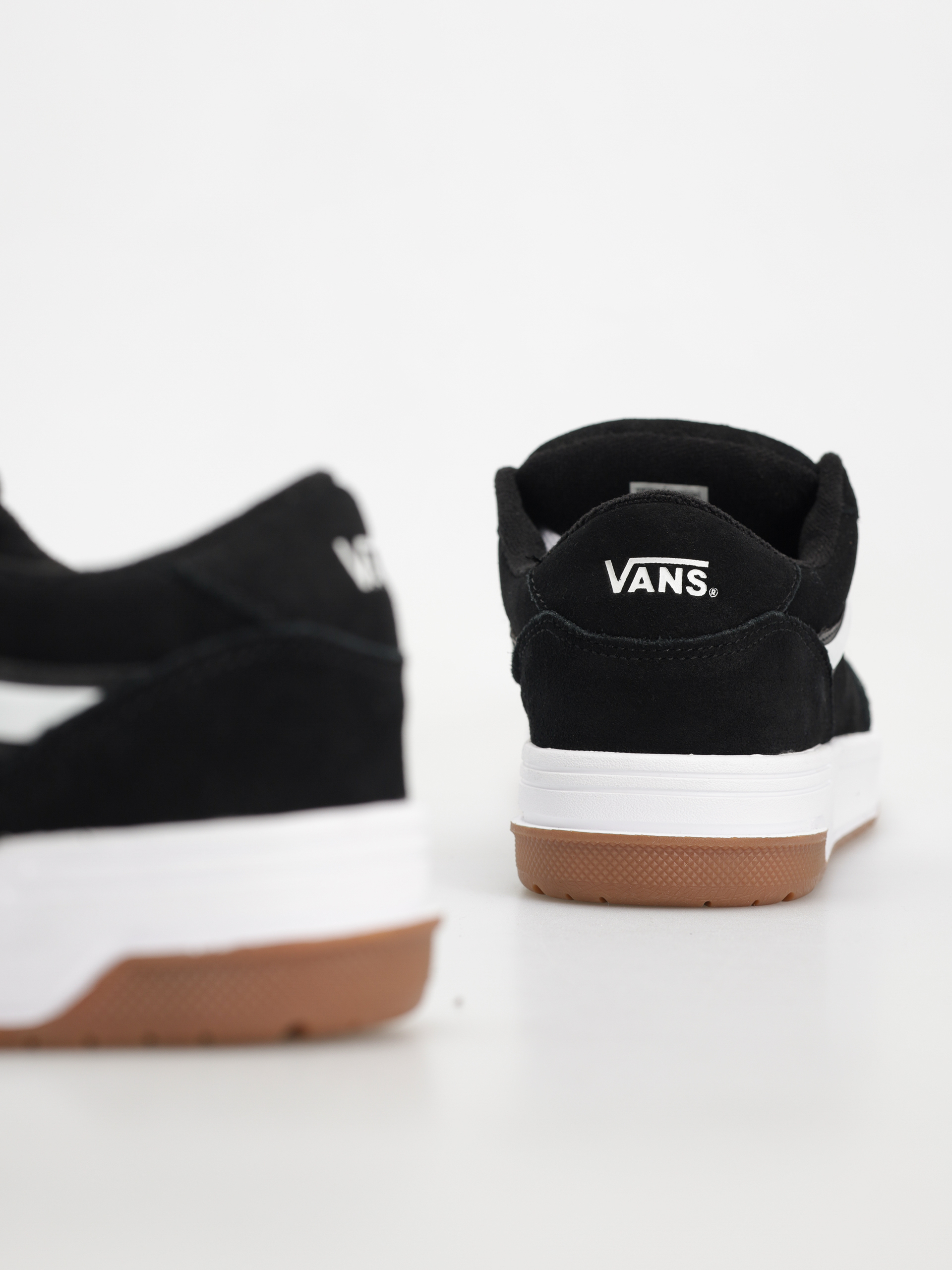 Vans Hylane Cipők (black/white/gum)