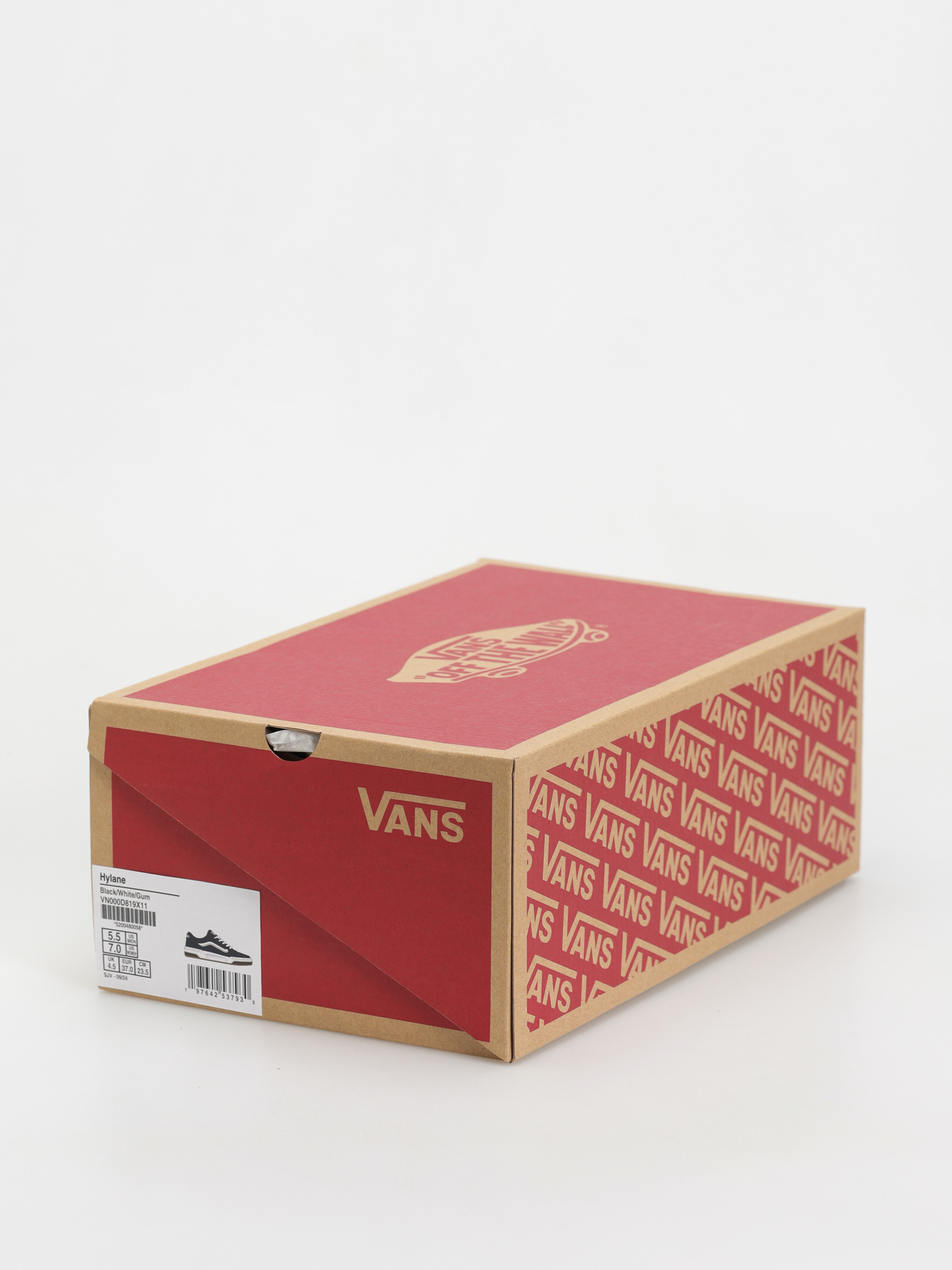 Vans Hylane Cipők (black/white/gum)