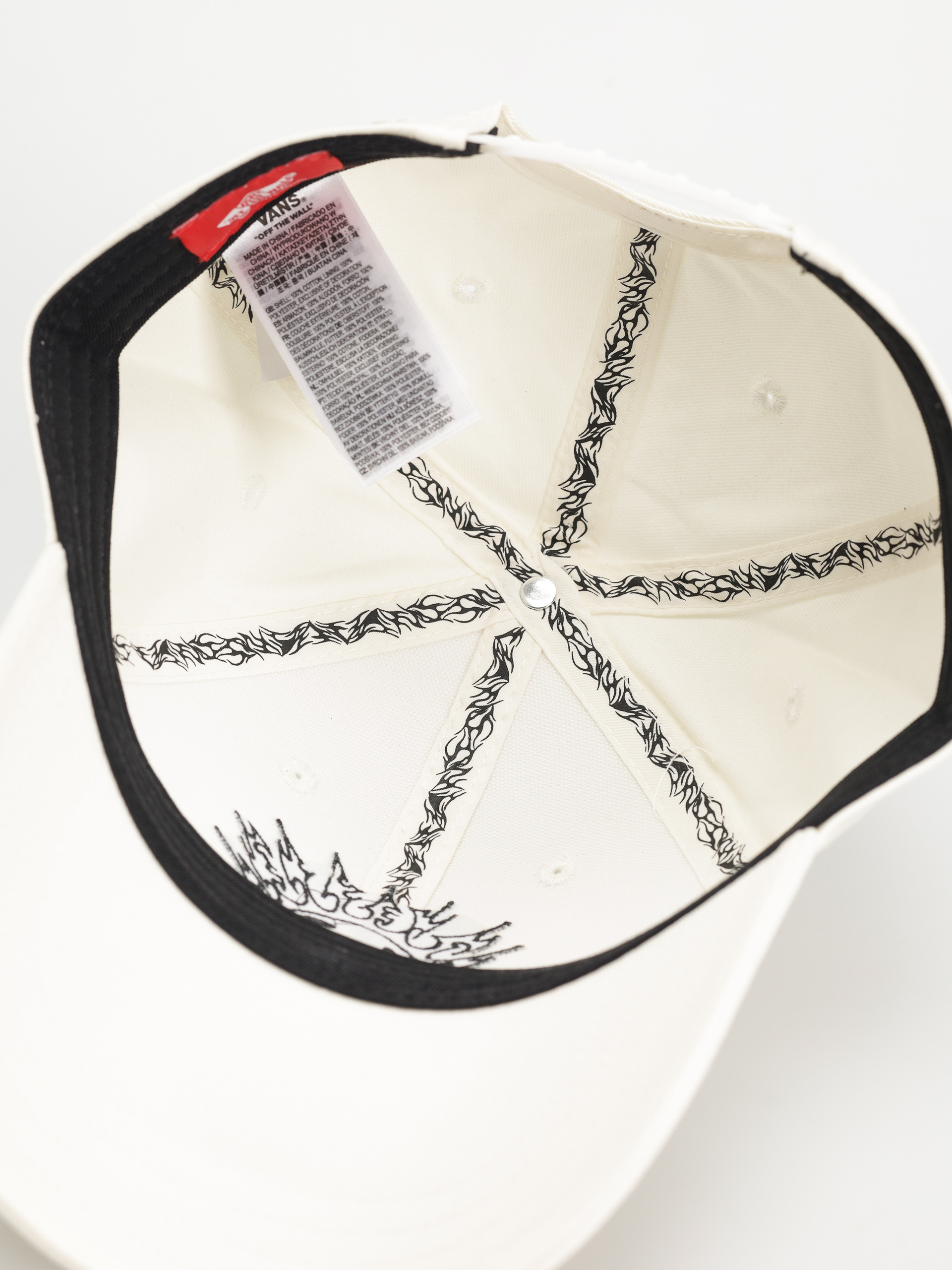 Vans Skate Smile Spike Curve Bill Baseball sapka (marshmallow)