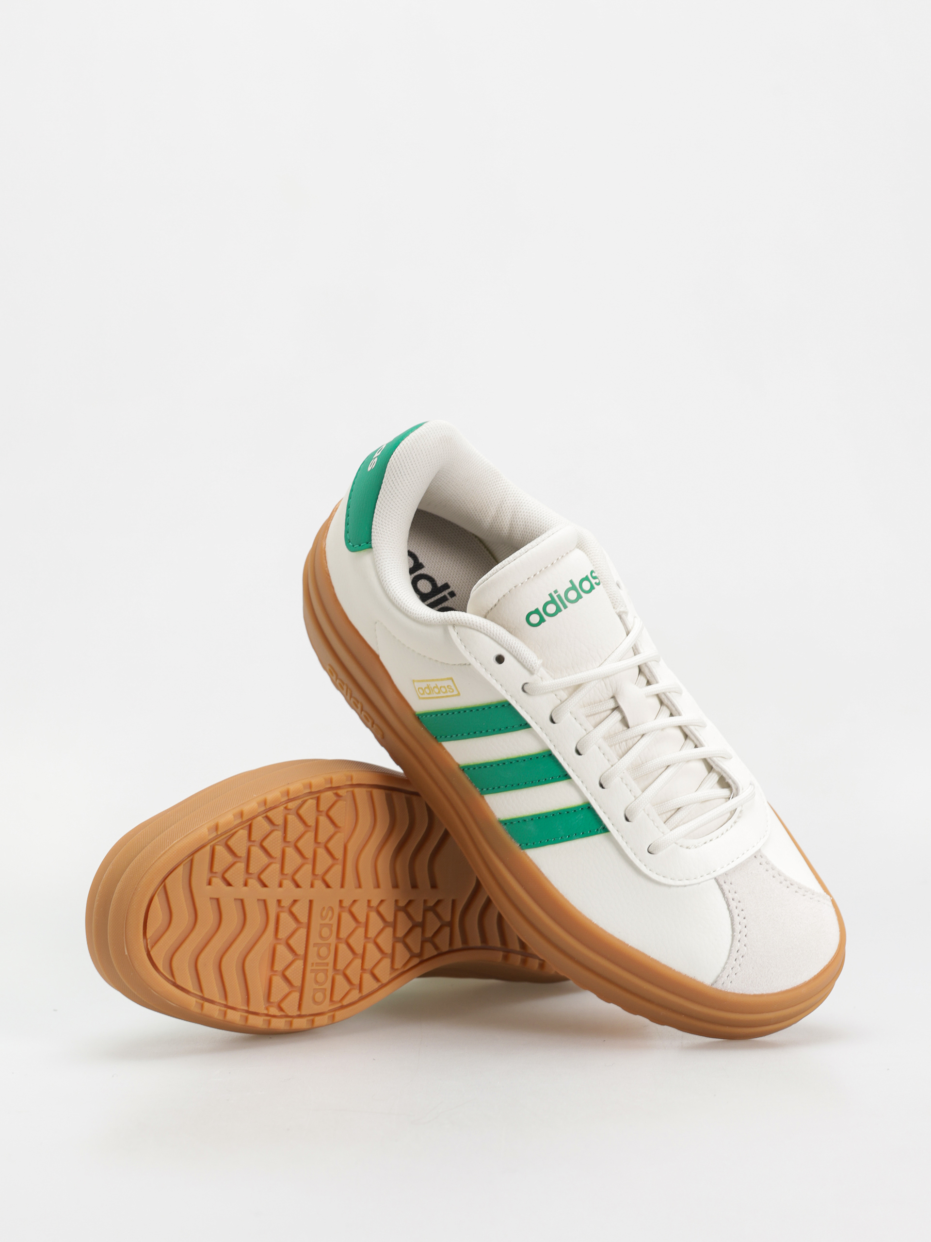 adidas Vl Court Bold Wmn Cipők (cwhite/cougrn/goldmt)