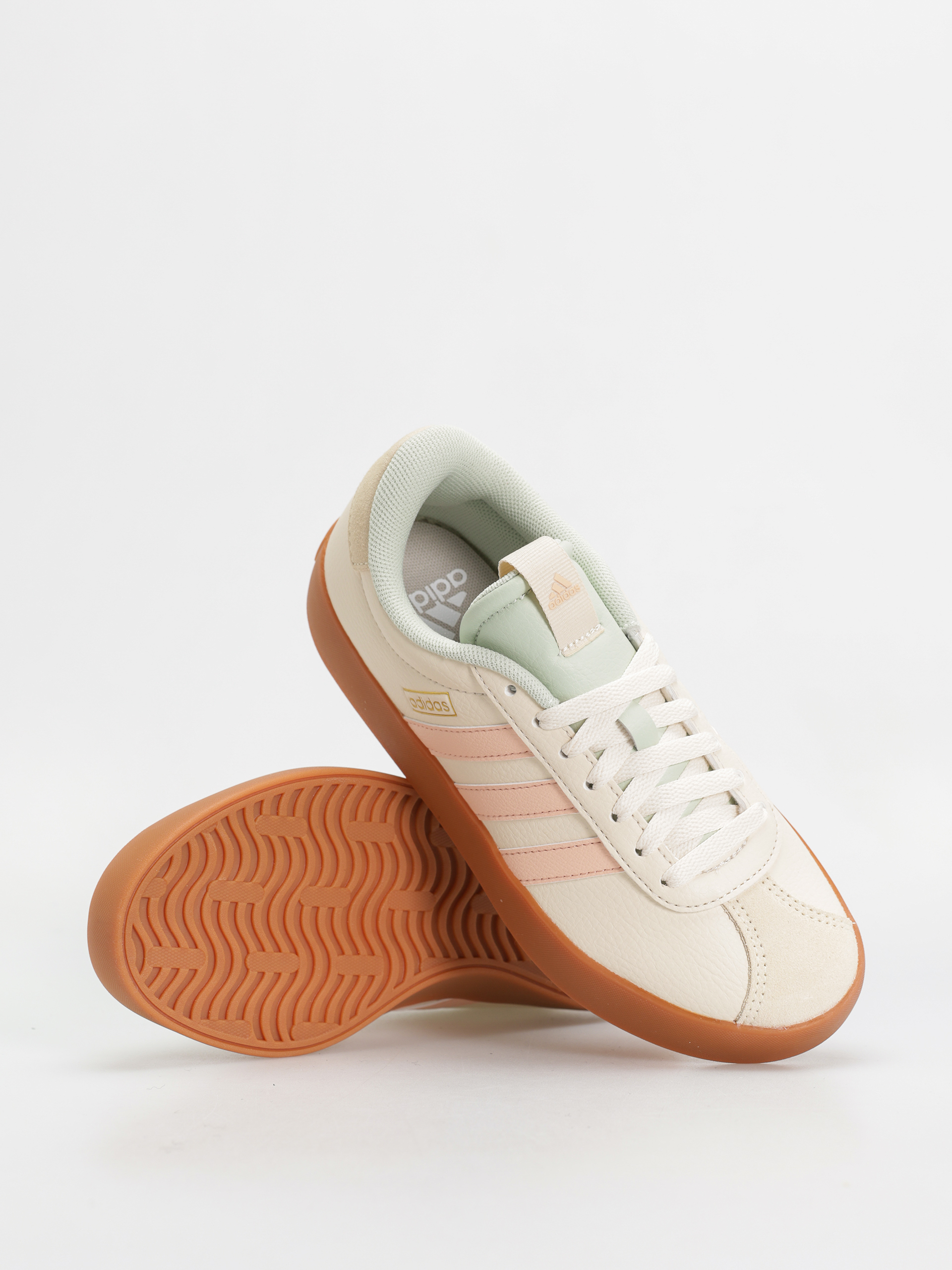 adidas Vl Court 3.0 Wmn Cipők (wonwhi/powcor/lingrn)