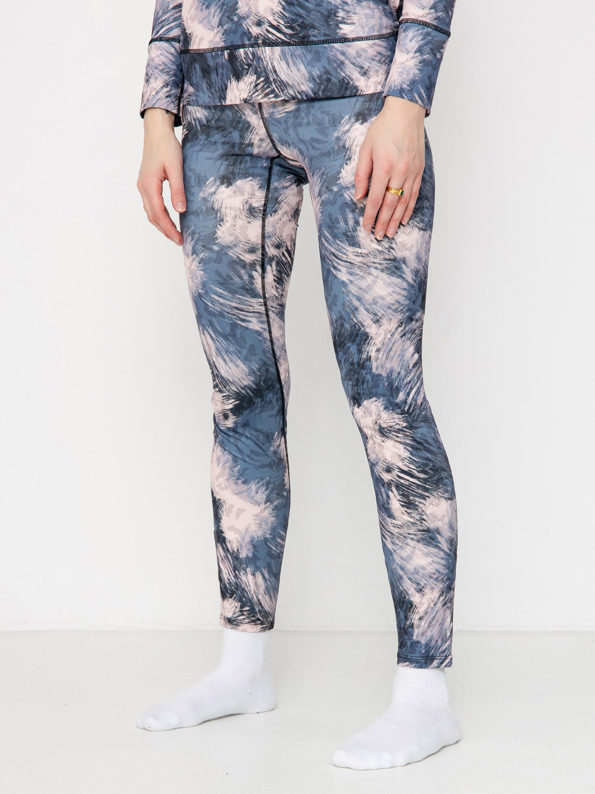 Női Roxy Daybreak Brushed Thermo leggings (darknight)