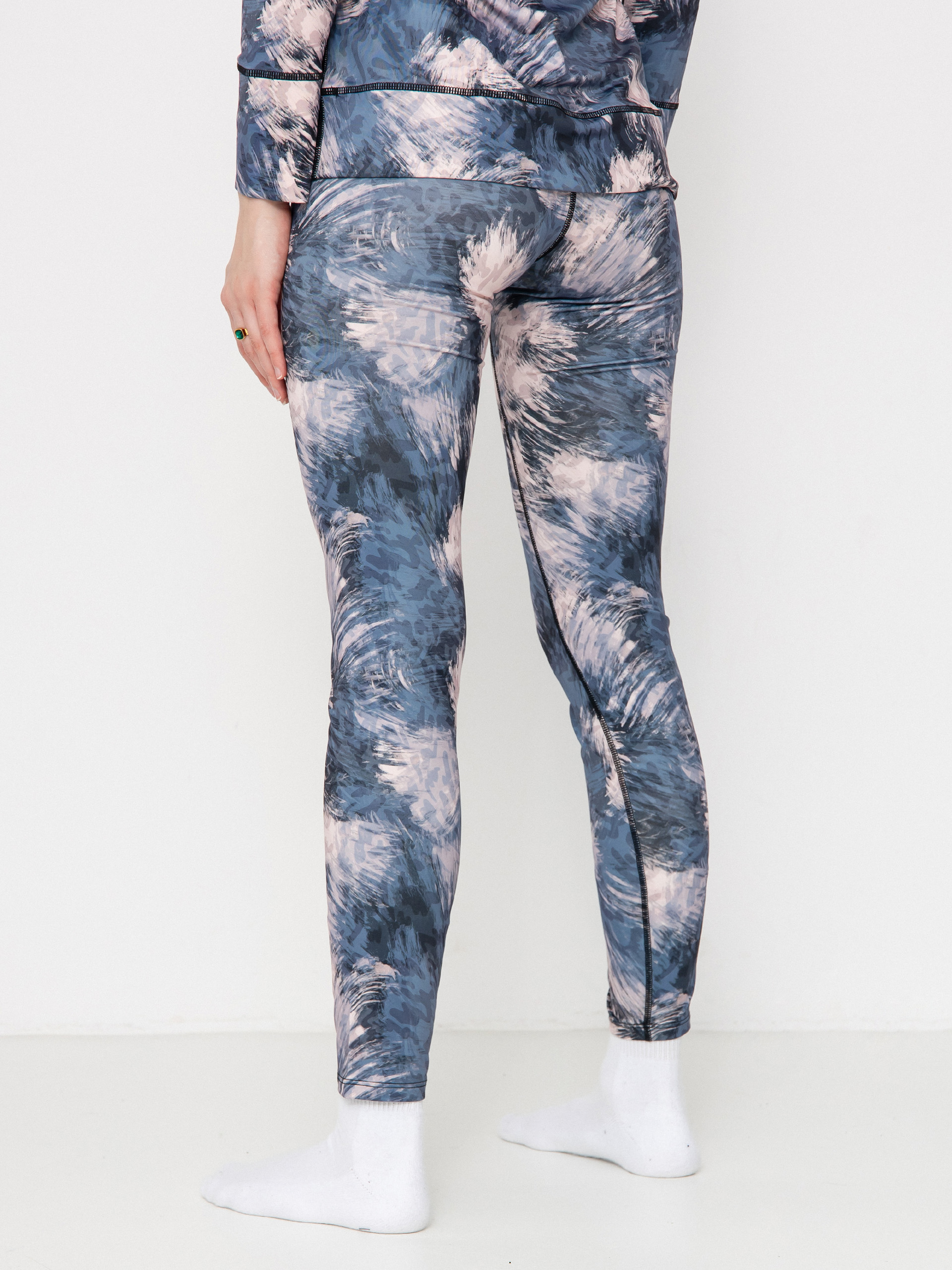 Női Roxy Daybreak Brushed Thermo leggings (darknight)