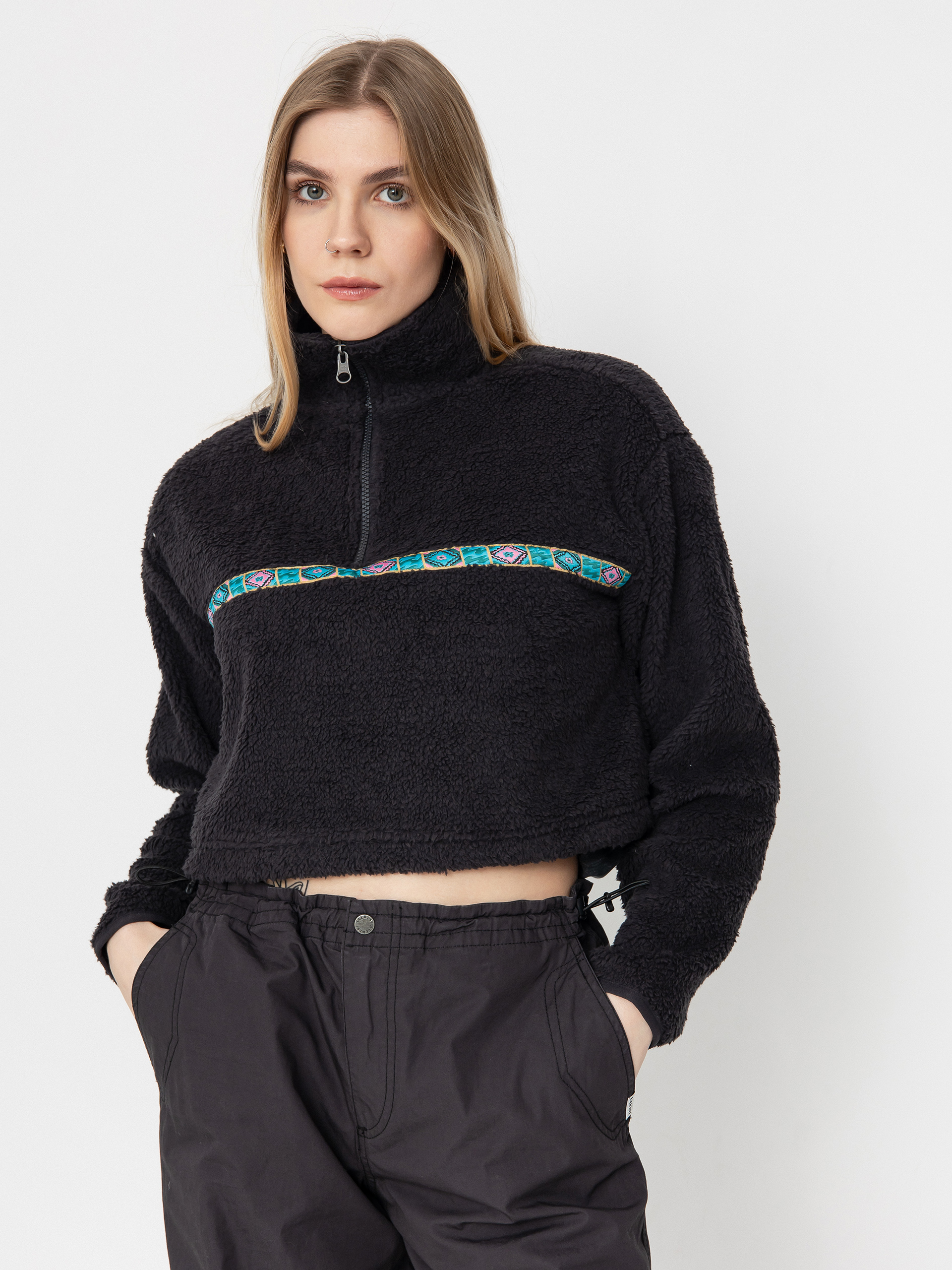 Billabong Holiday Cropped Wmn Polár pulóver