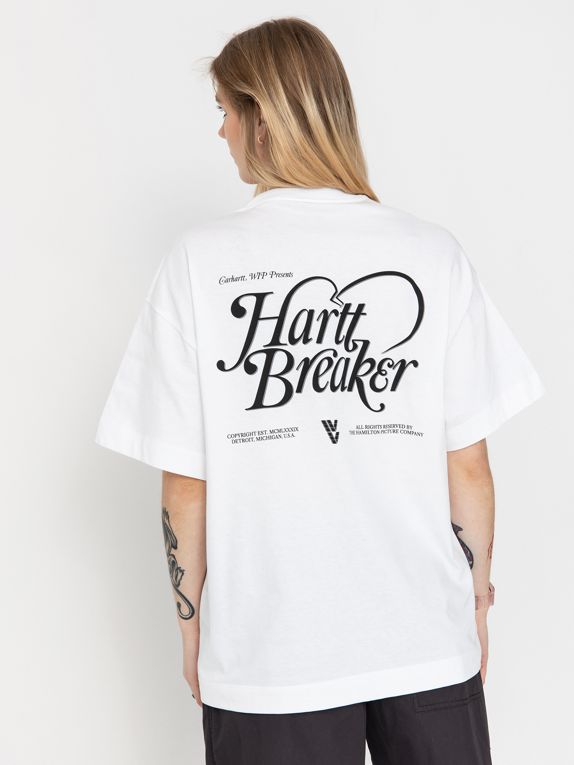Carhartt WIP Harttbreaker Wmn Póló (white)