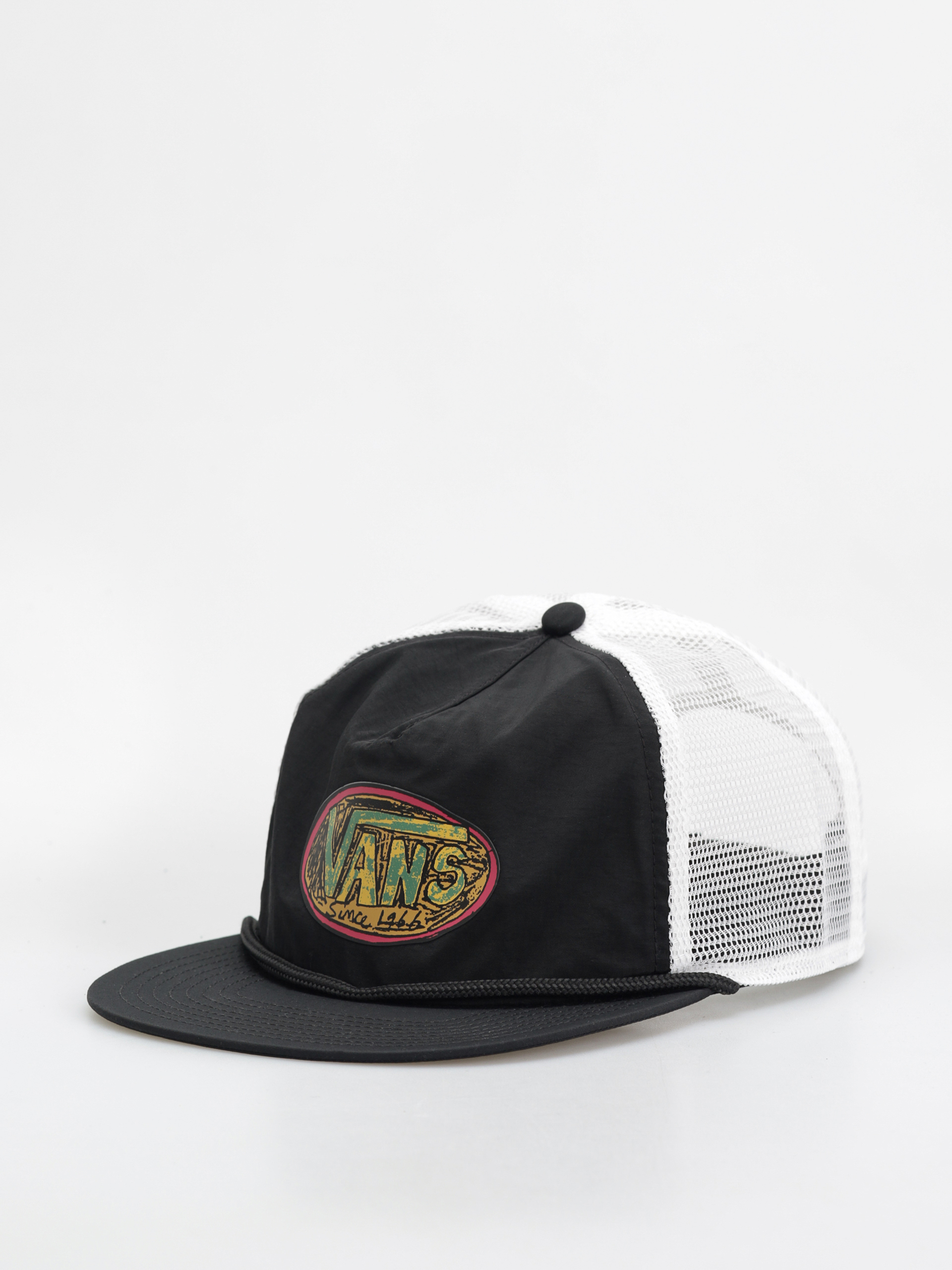 Baseball sapka Vans Sixty Sixers Unstructured Trucker (black)