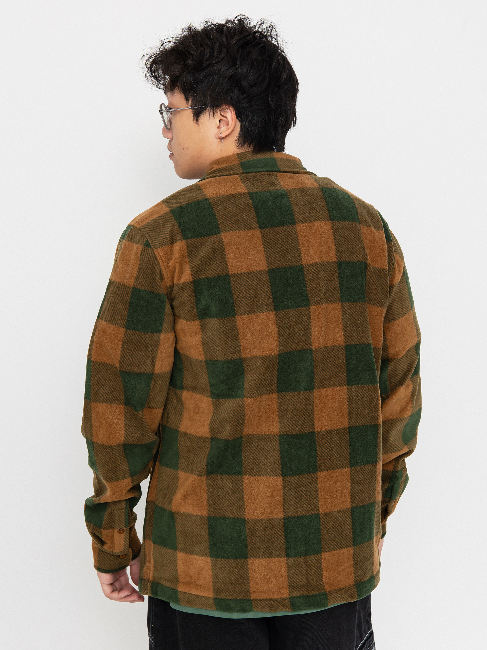 Férfi Etnies Woodsman HD Thermo pulóver (olive/tan)