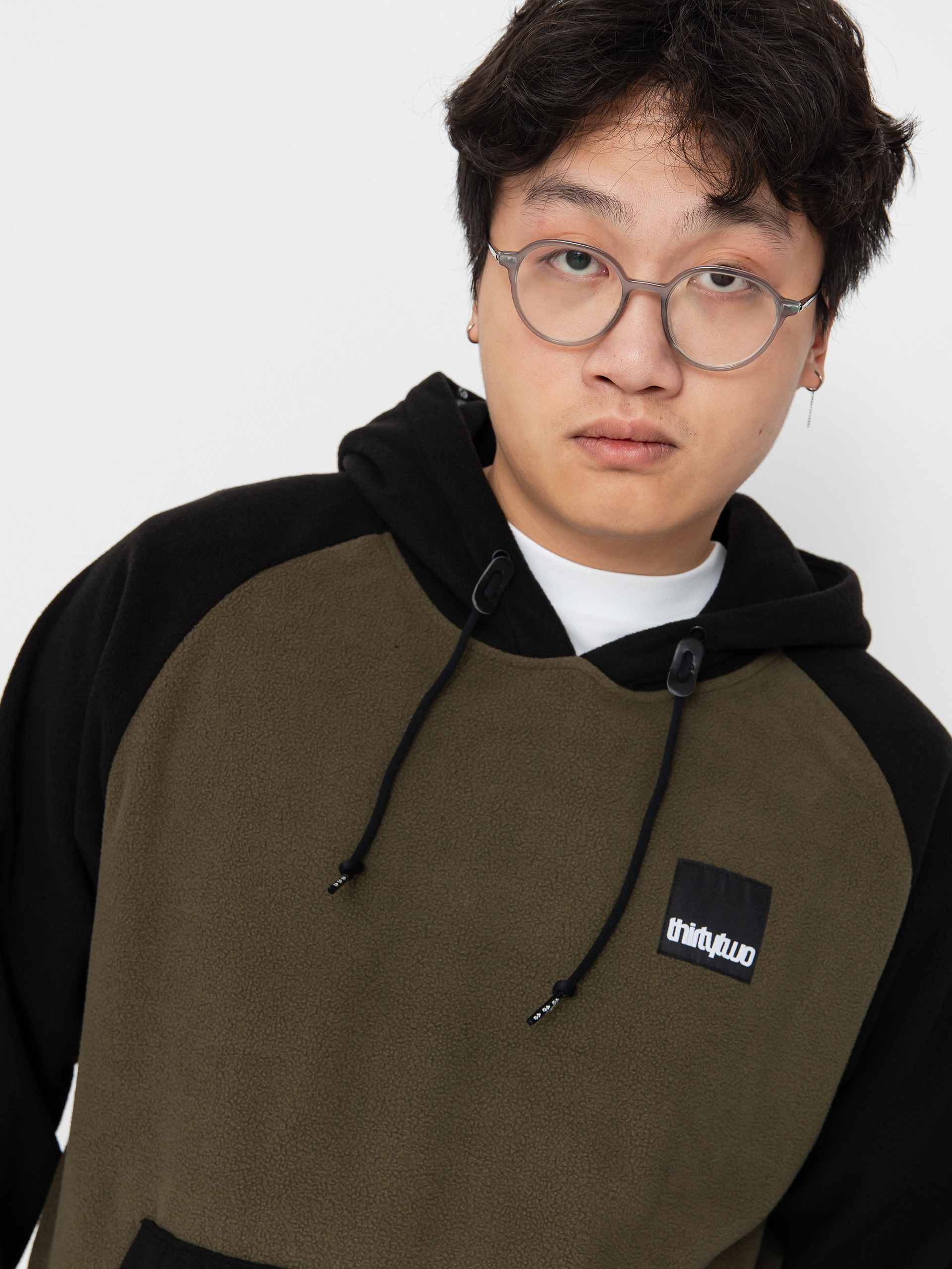 Férfi Thermo pulóver ThirtyTwo Rest Stop HD (black/olive)