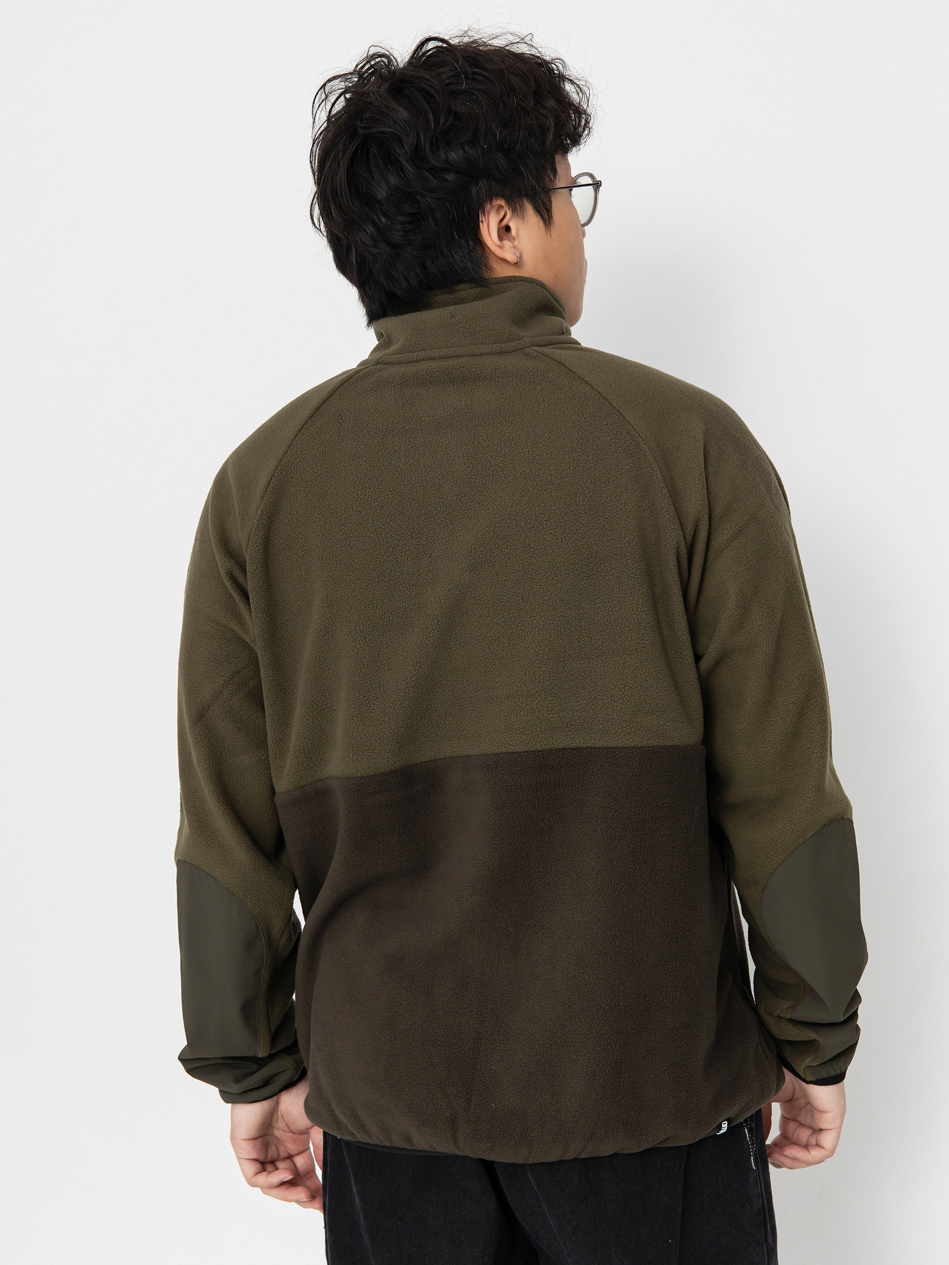 Férfi Thermo pulóver ThirtyTwo Rest Stop Anorak (military)