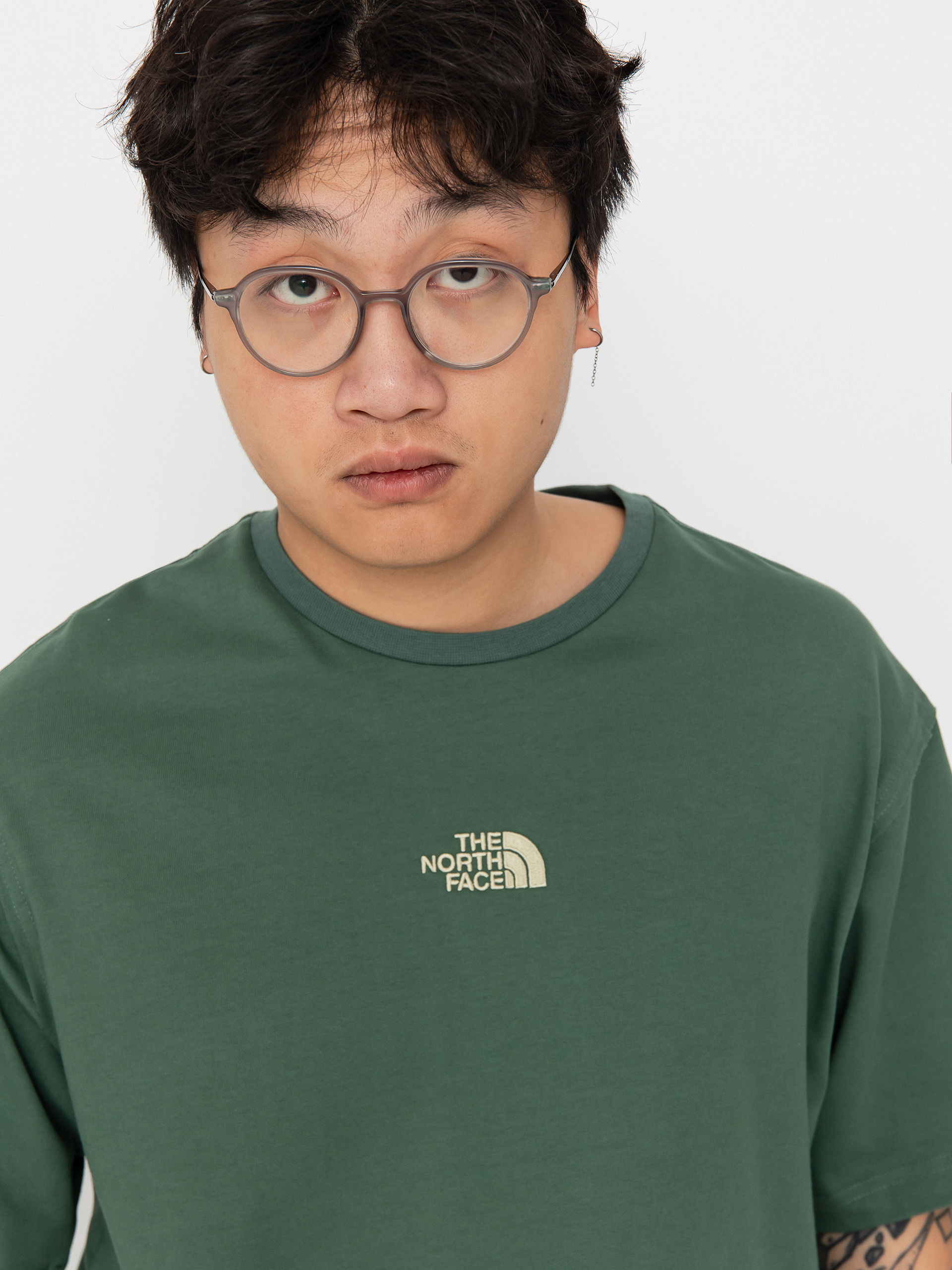 The North Face Heritage Graphic Relaxed Póló (duck green)