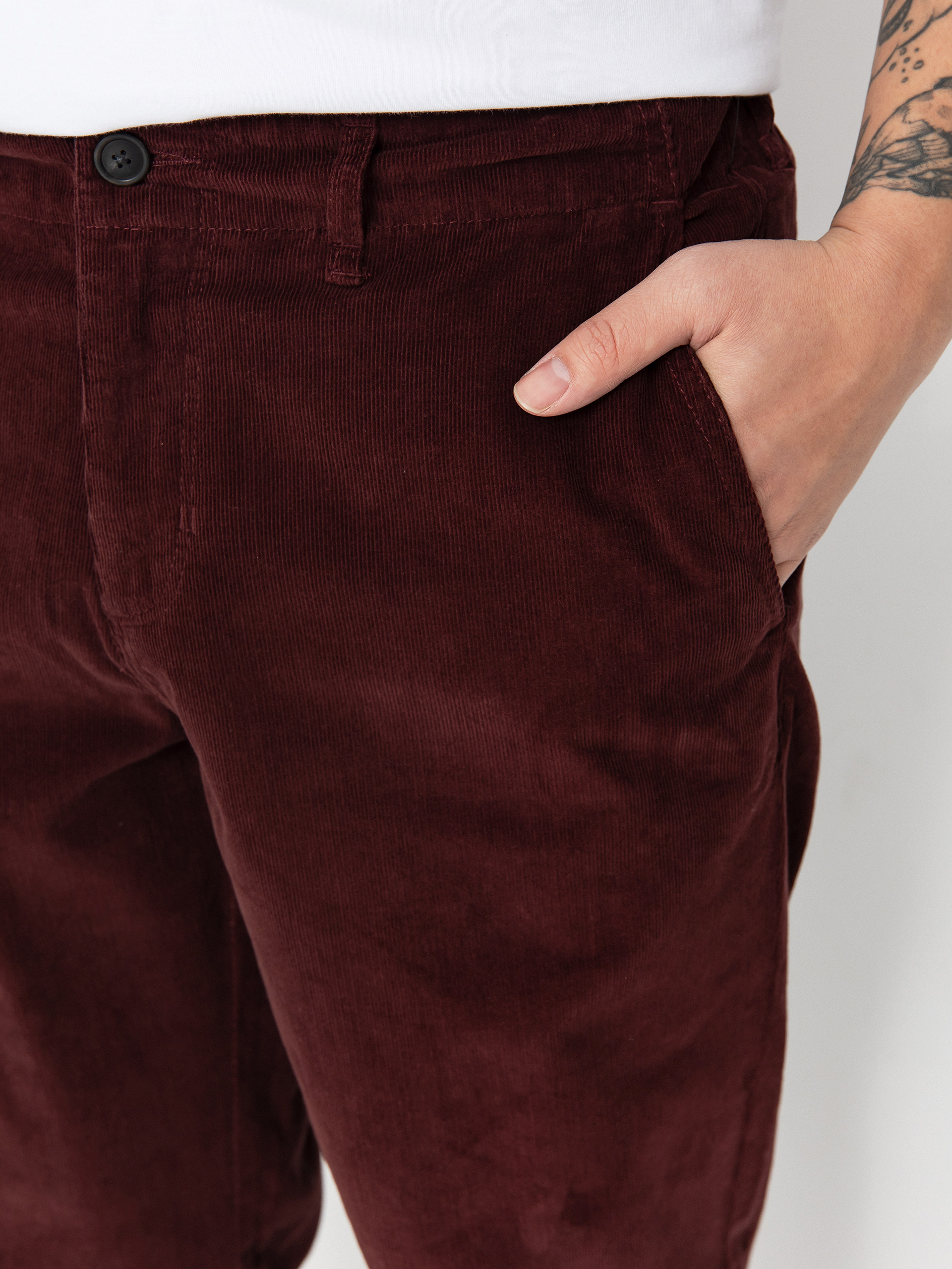 Element Howland Union Cord Chino Kisnadrág (decadent chocolate)