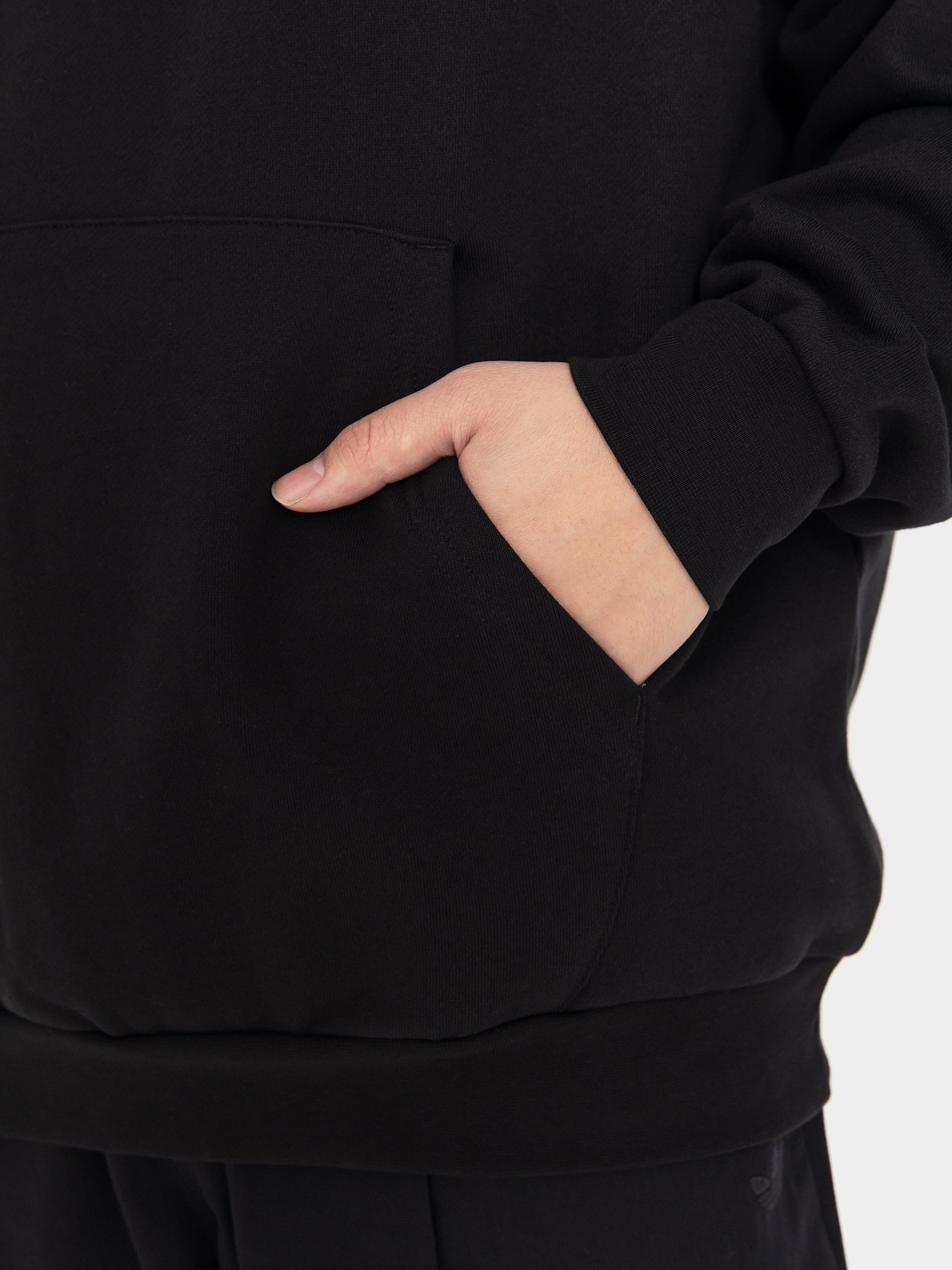 adidas 4.0 Logo HD Kapucnis pulóver (black/preyel)