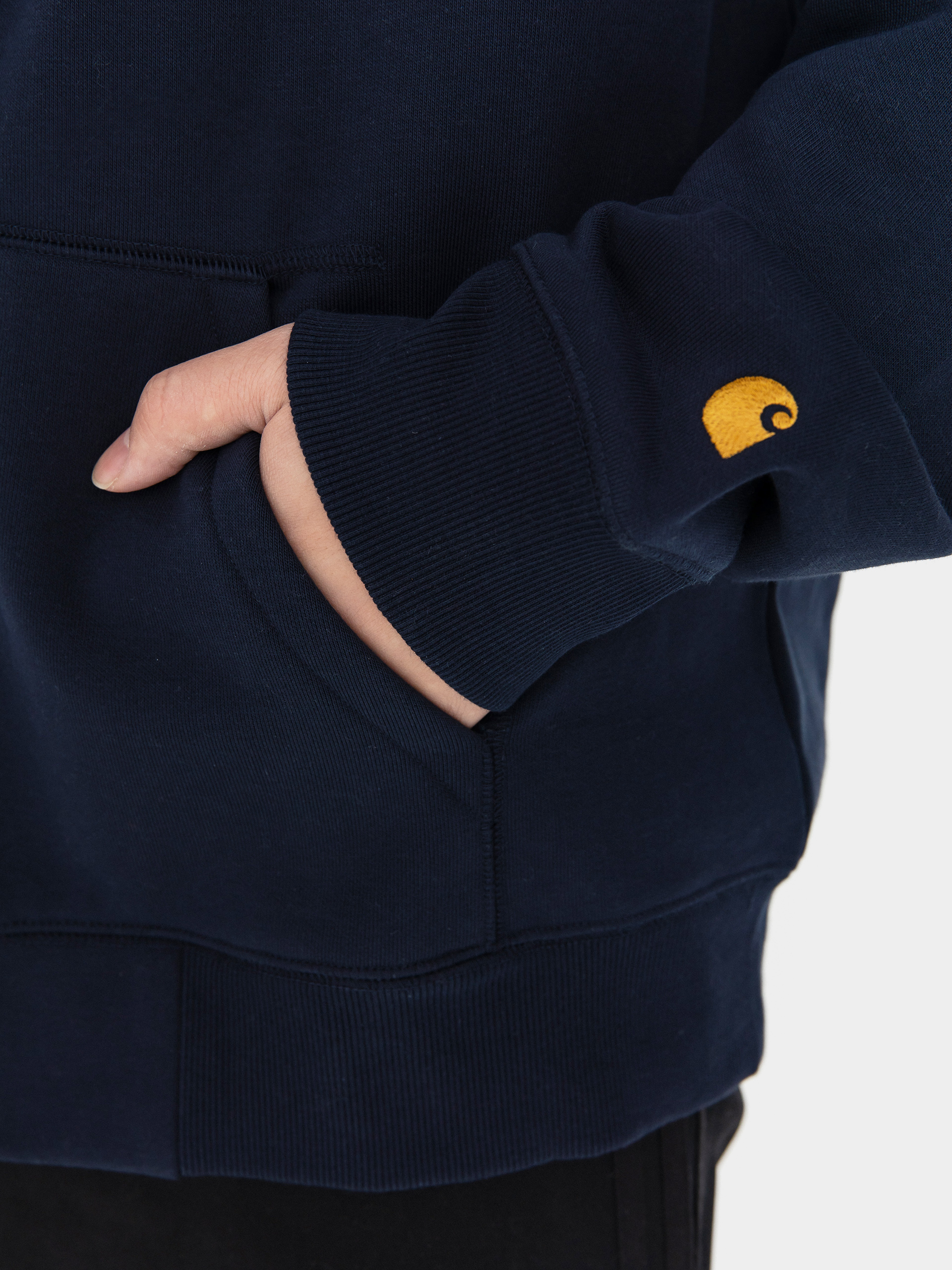 Carhartt WIP Chase ZHD Kapucnis pulóver (mizar/gold)