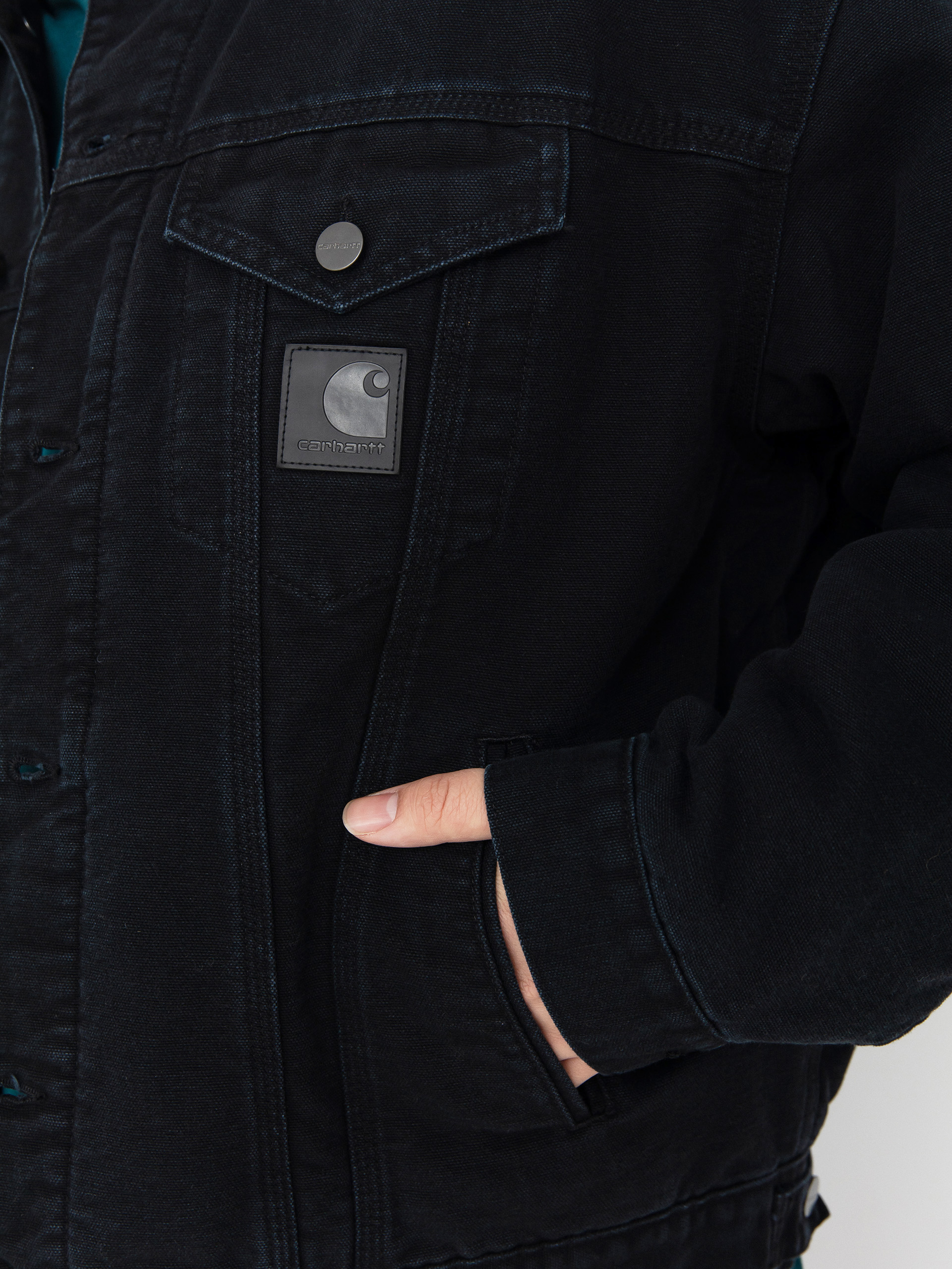 Carhartt WIP Dayton Trucker Dzseki (black/black)
