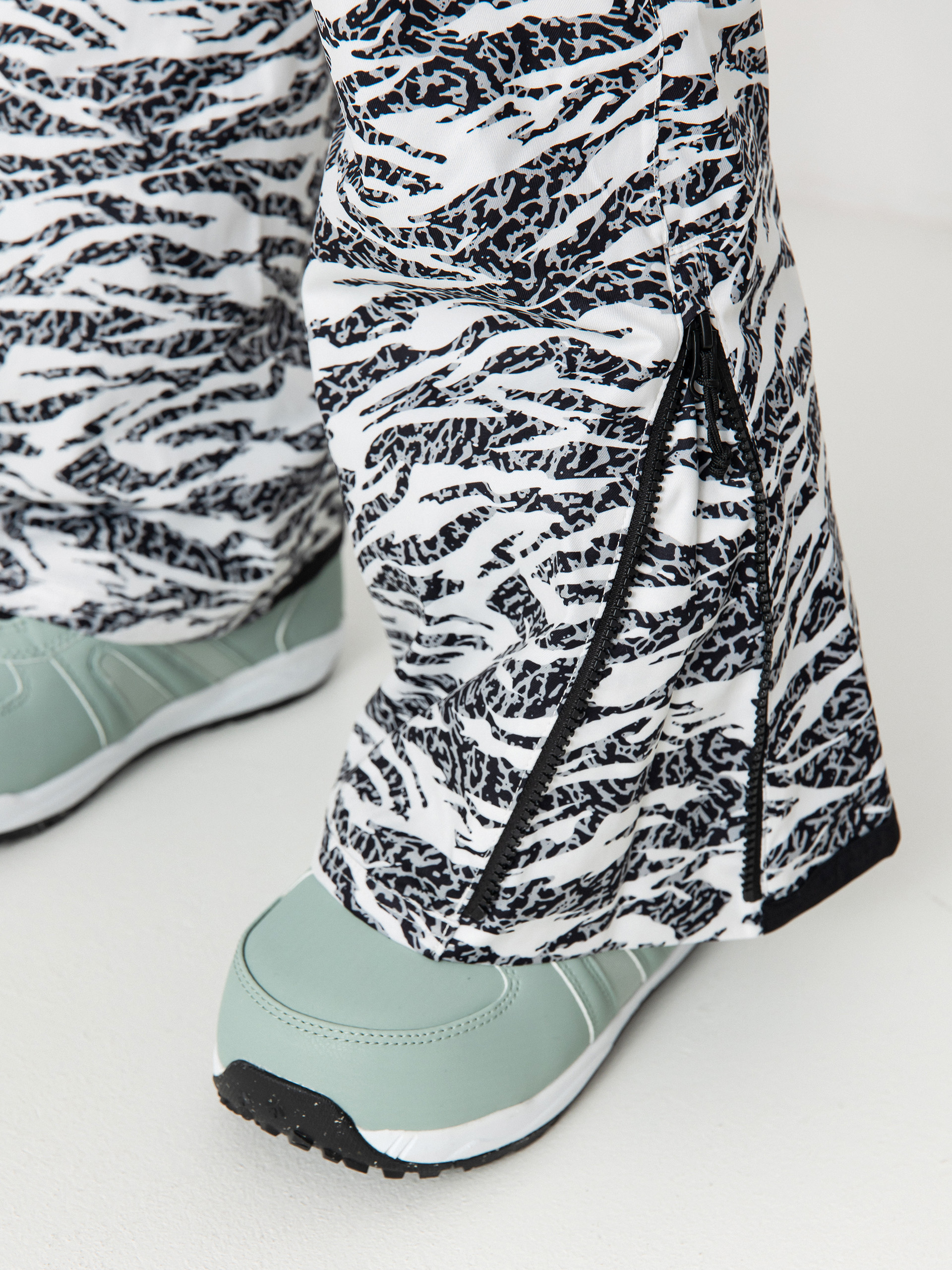 Női Snowboard nadrág Burton Marcy High Rise High Stretch (zebra camo)