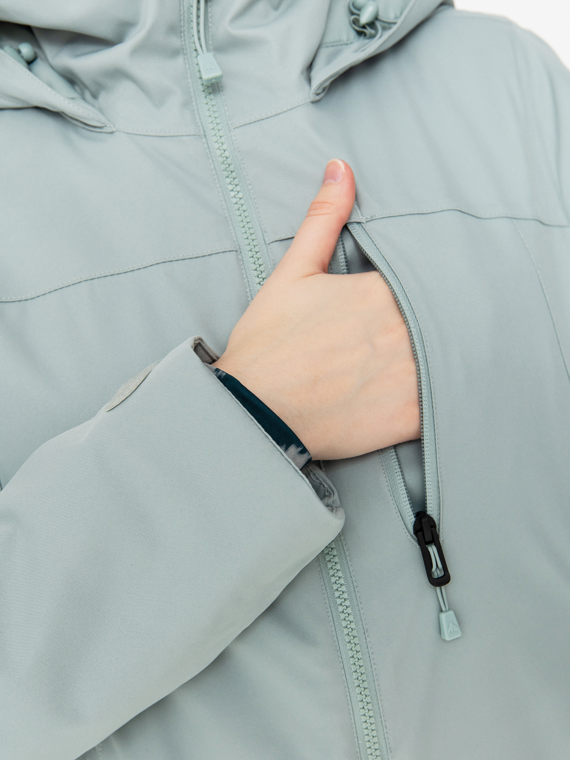 Női Snowboard dzseki Burton Lelah (petrol green)