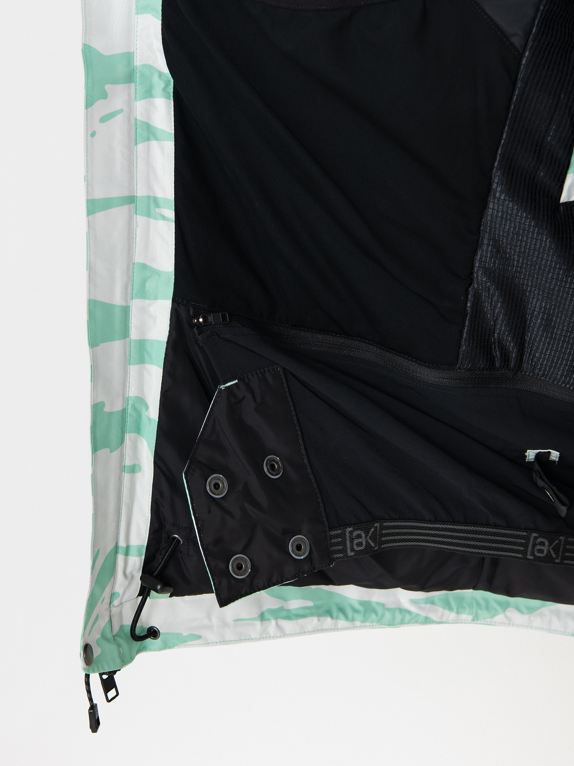 Női Snowboard dzseki Burton Ak Gore Tex Embark (oversized zebra)