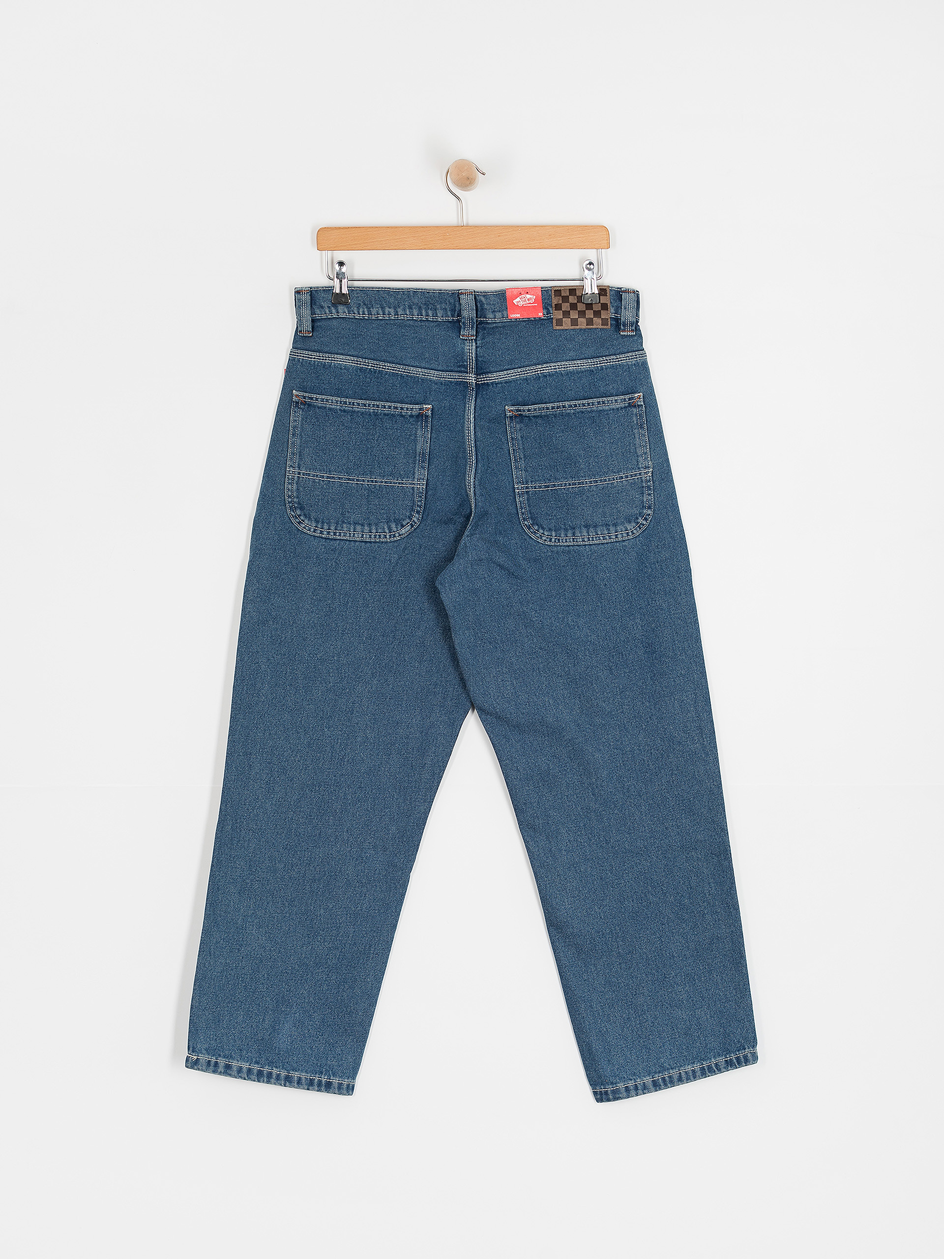 Vans Skate Check 5 Loose Denim Kisnadrág (vintage indigo)