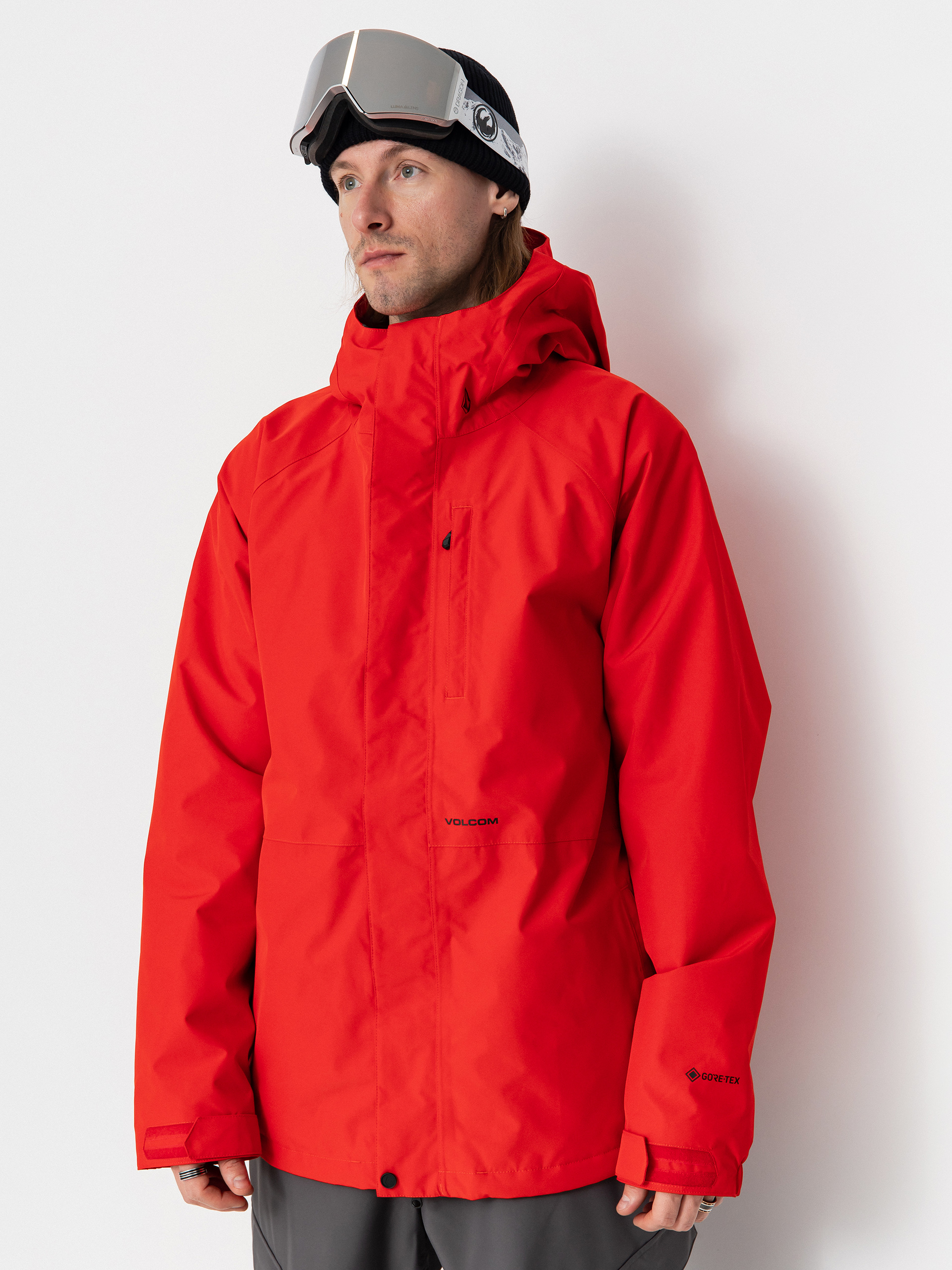 Férfi Snowboard dzseki Volcom Dua Ins Gore (crimson)