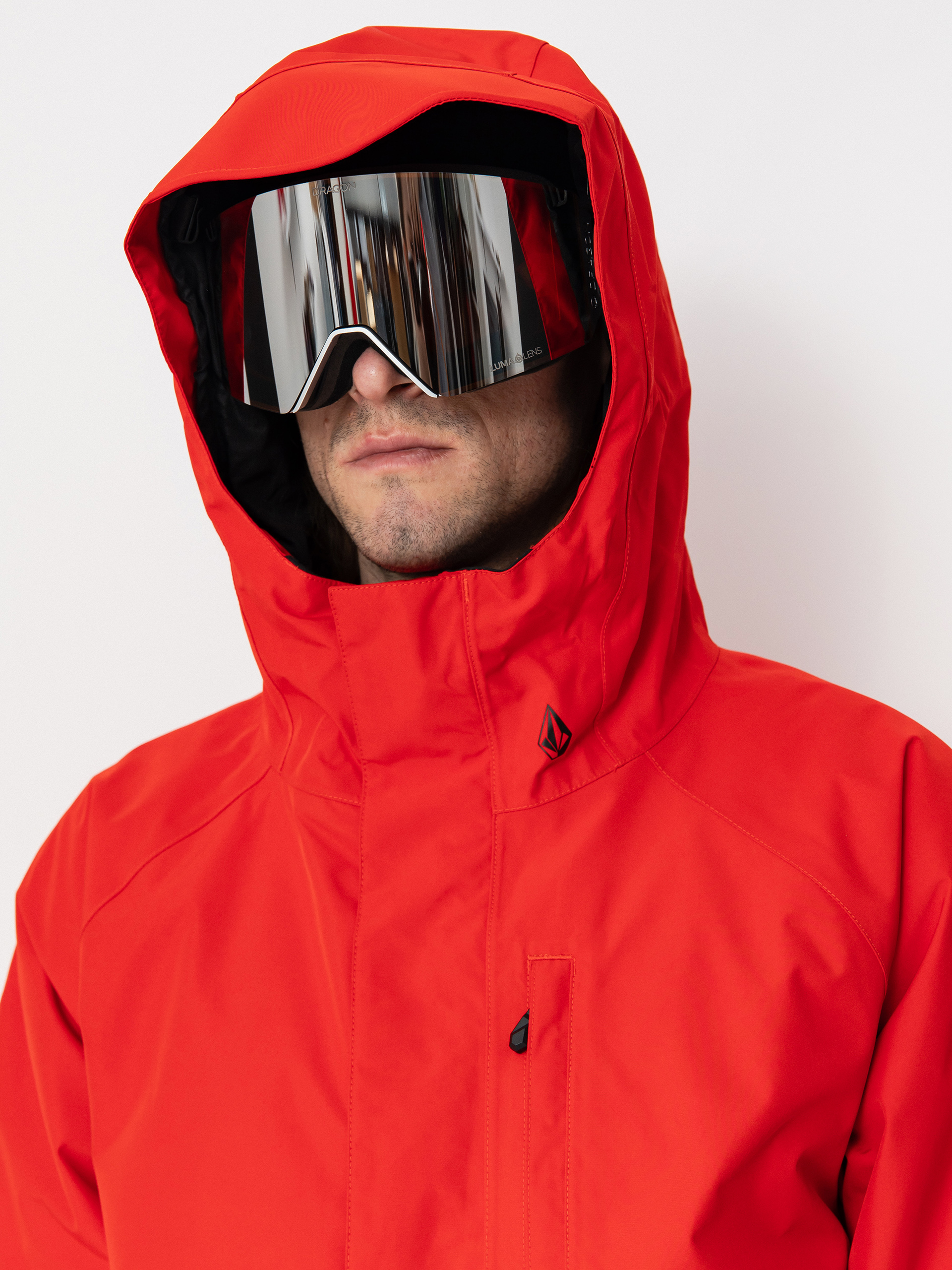 Férfi Snowboard dzseki Volcom Dua Ins Gore (crimson)