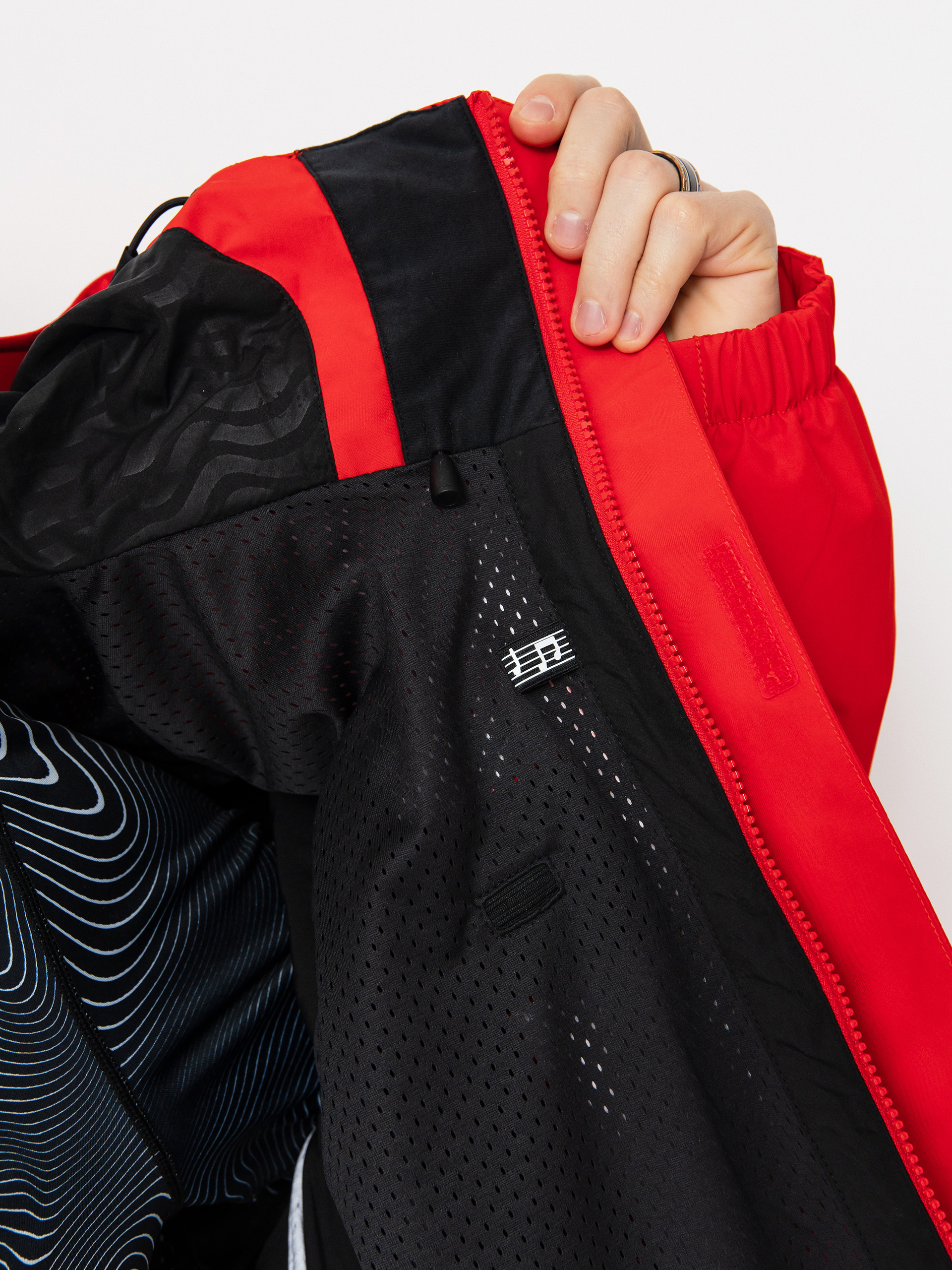 Férfi Snowboard dzseki Volcom Dua Gore Tex (crimson)